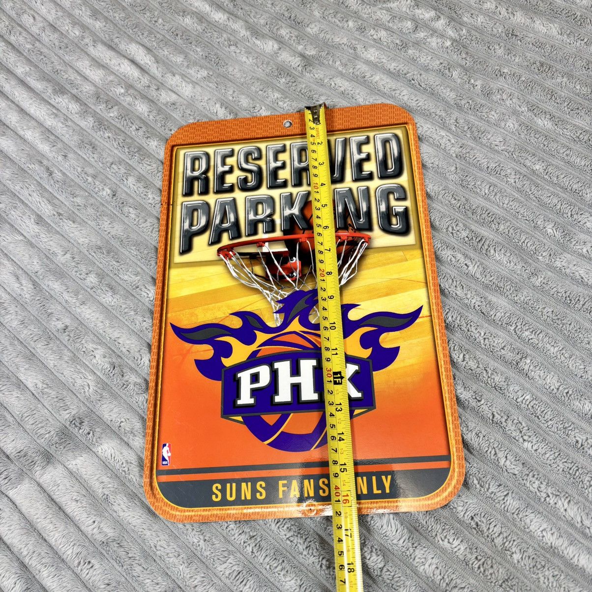 NBA PHOENIX SUNS RESERVED PARKING SIGN 2008 NBA WinCraft Size ONE SIZE - 7 Thumbnail