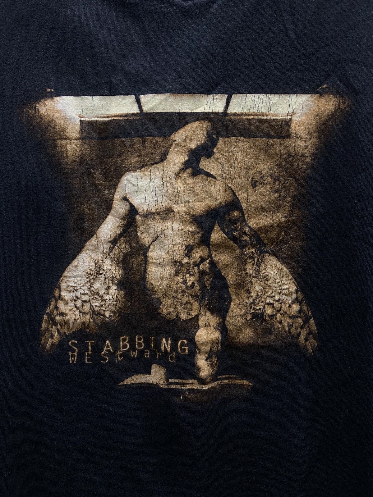 Band Tees × Vintage Vintage 1998s STABBING WESTWARD Darkest Days Tour TShirt Size US XL / EU 56 / 4 - 4 Thumbnail