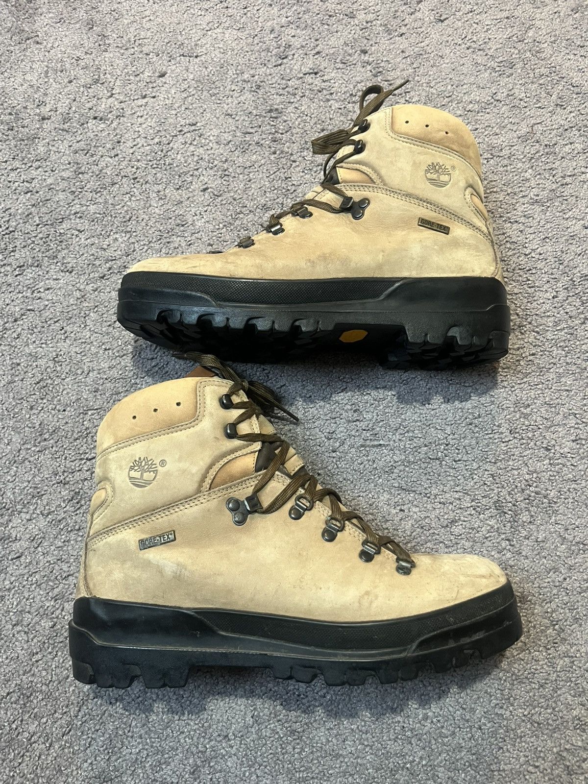 Kith × Timberland KITH Exclusive Timberland World Hiker OG - Gopher 2018 Size US 12 / EU 45 - 1 Thumbnail