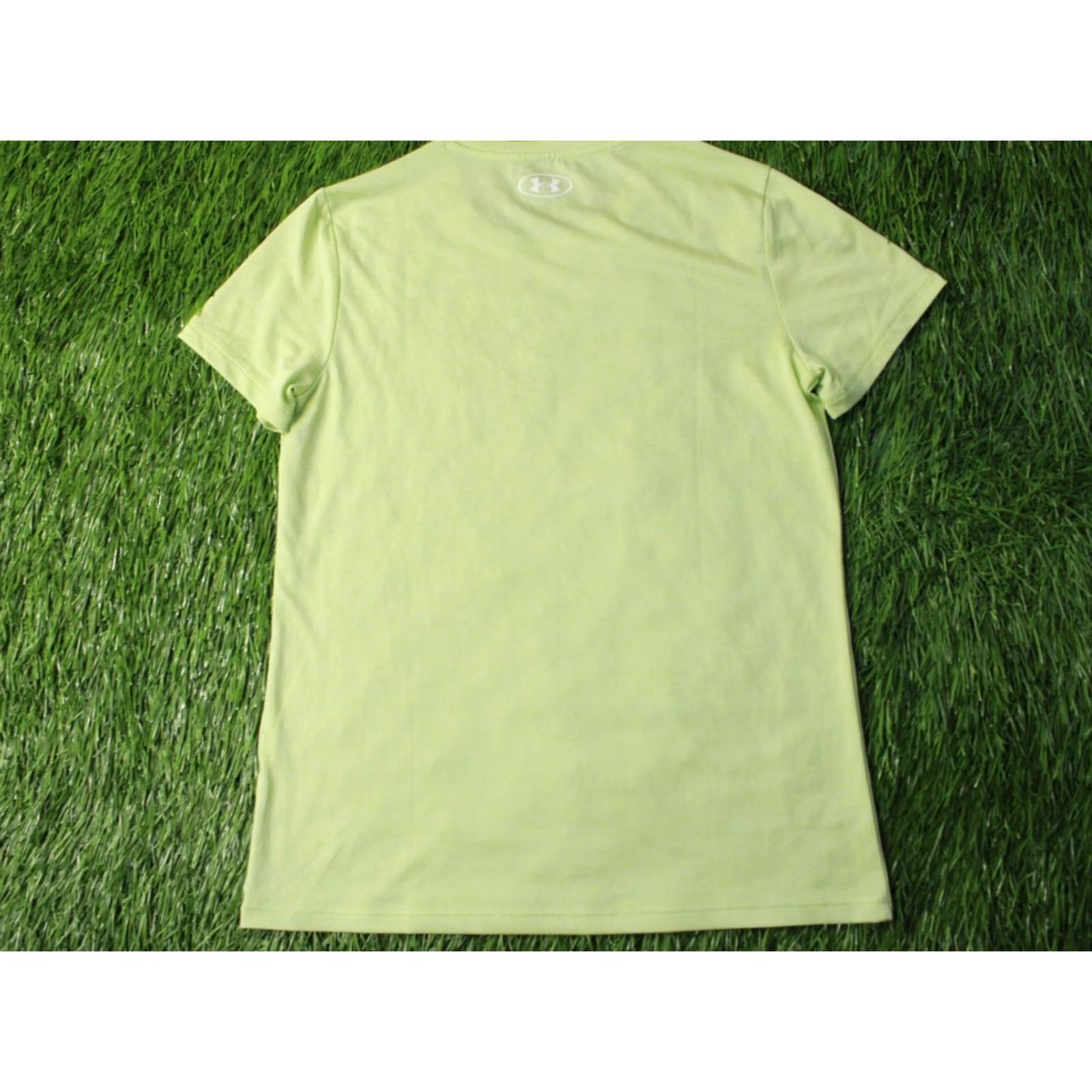 Under Armour Under Armour Women Compression Training Shirt Jersey XS X-Small Lime Solid Short Sleeve Round Neck Training Shirt Womens XS Lime Under Armour Shirt Size XS / US 0-2 / IT 36-38 - 6 Thumbnail