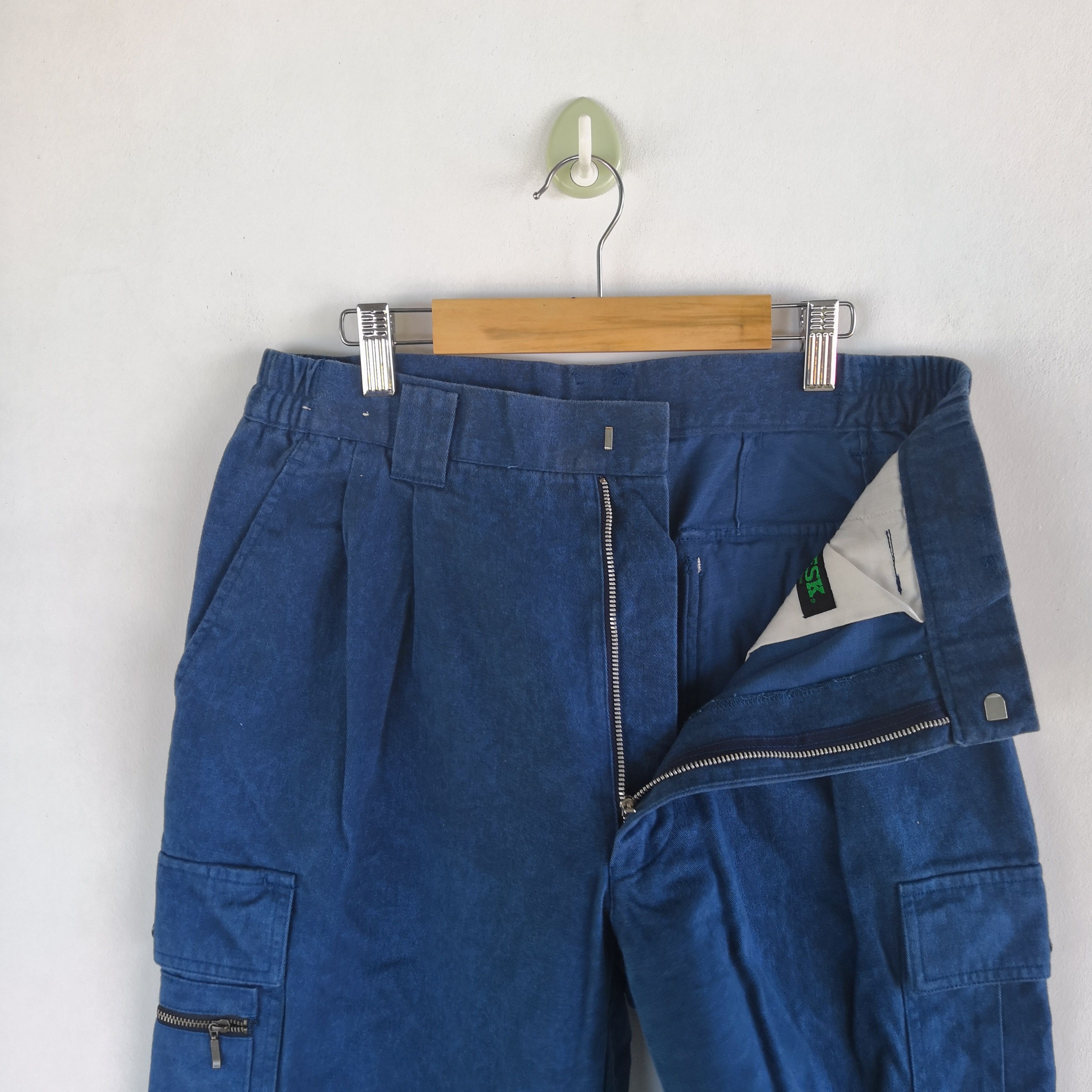 Japanese Brand Japanese Cargo Pants Multi Pocket Parachute Trousers Size US 30 / EU 46 - 5 Thumbnail