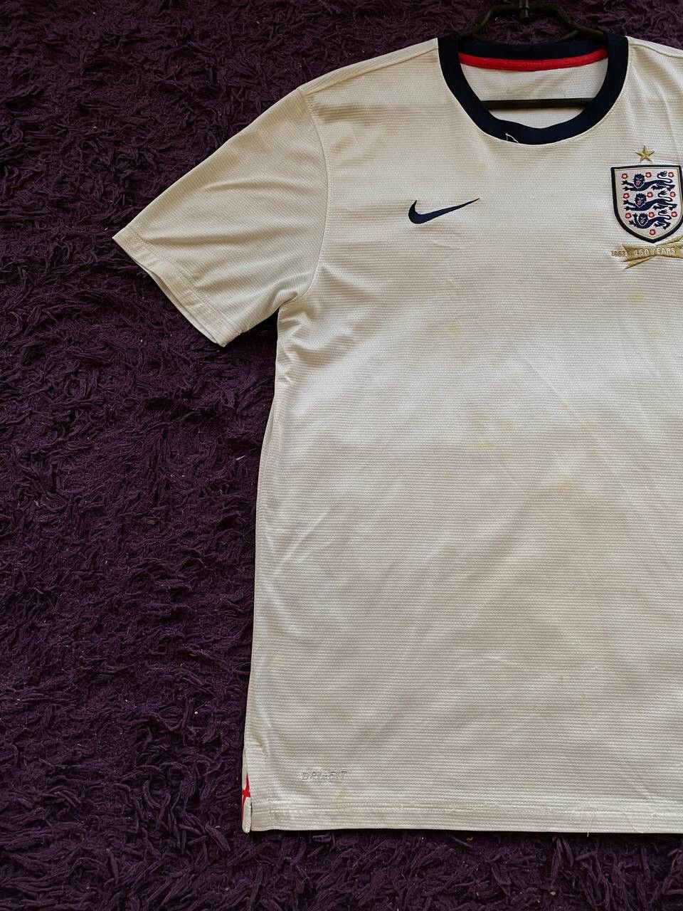 Nike Vintage Nike England Soccer Jersey Football Tee Shirt Size US L / EU 52-54 / 3 - 23 Thumbnail