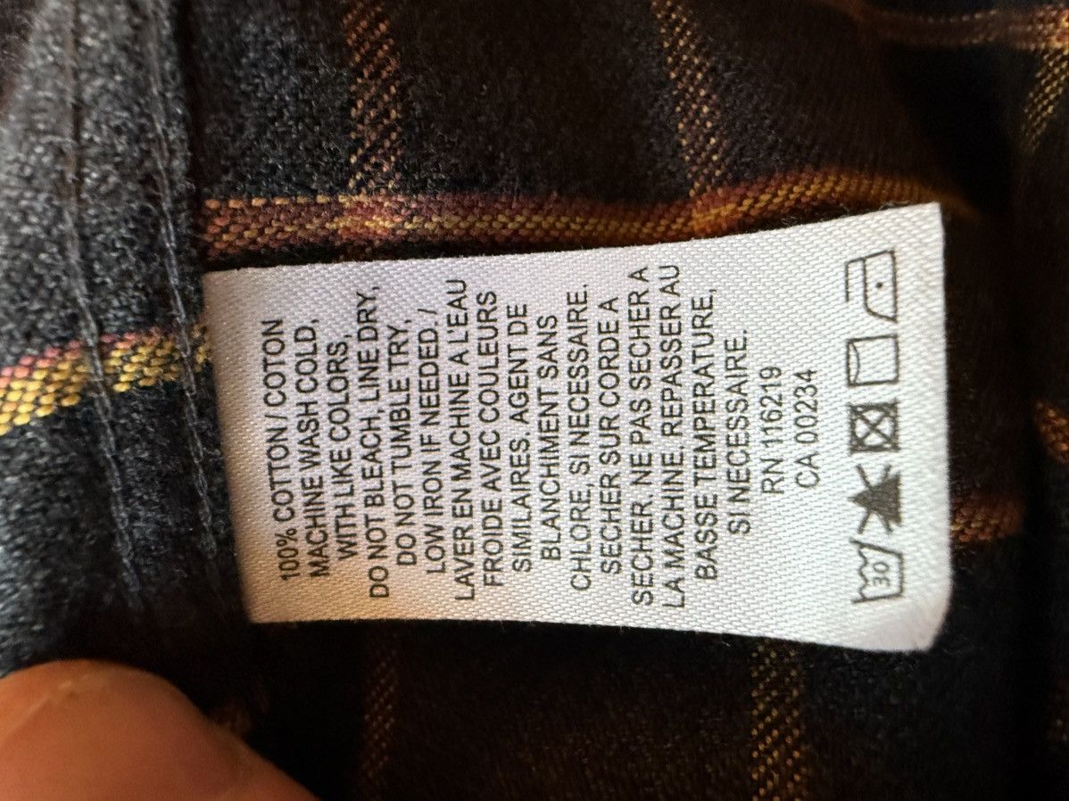Steven Alan Steven Alan Flannel Button-Down Shirt — Size M | Charcoal Size US M / EU 48-50 / 2 - 11 Thumbnail