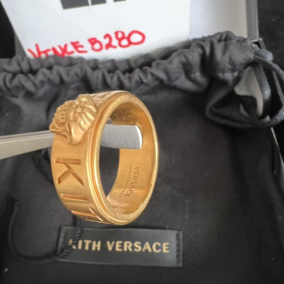 Kith × Versace KITH x Versace Medusa Ring Size ONE SIZE - 3 Thumbnail