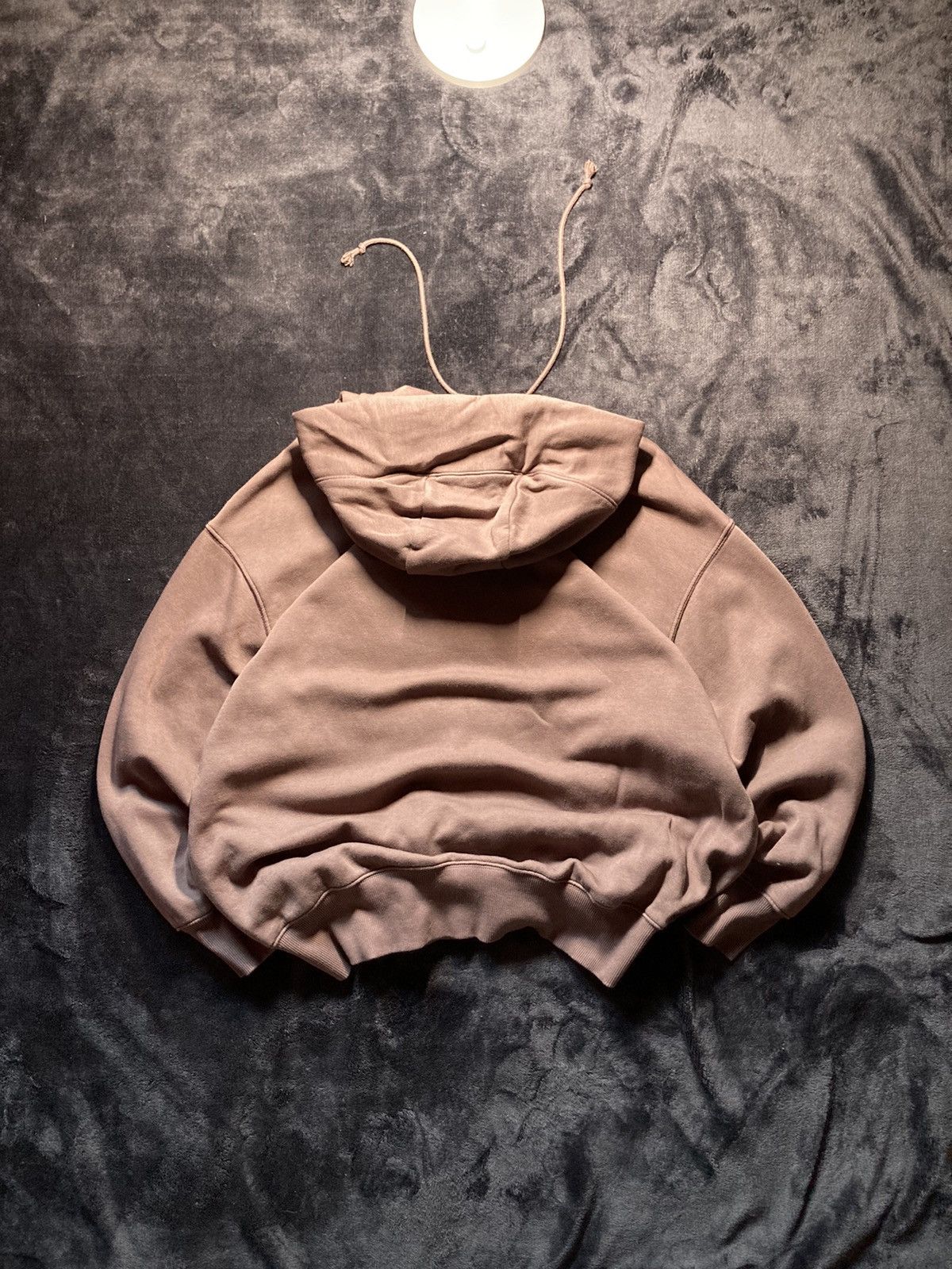 Nike × Vintage ⛩️ Nike Hoodie Center Logo Brown Vintage Y2K Baggy Oversize Size US M / EU 48-50 / 2 - 3 Thumbnail