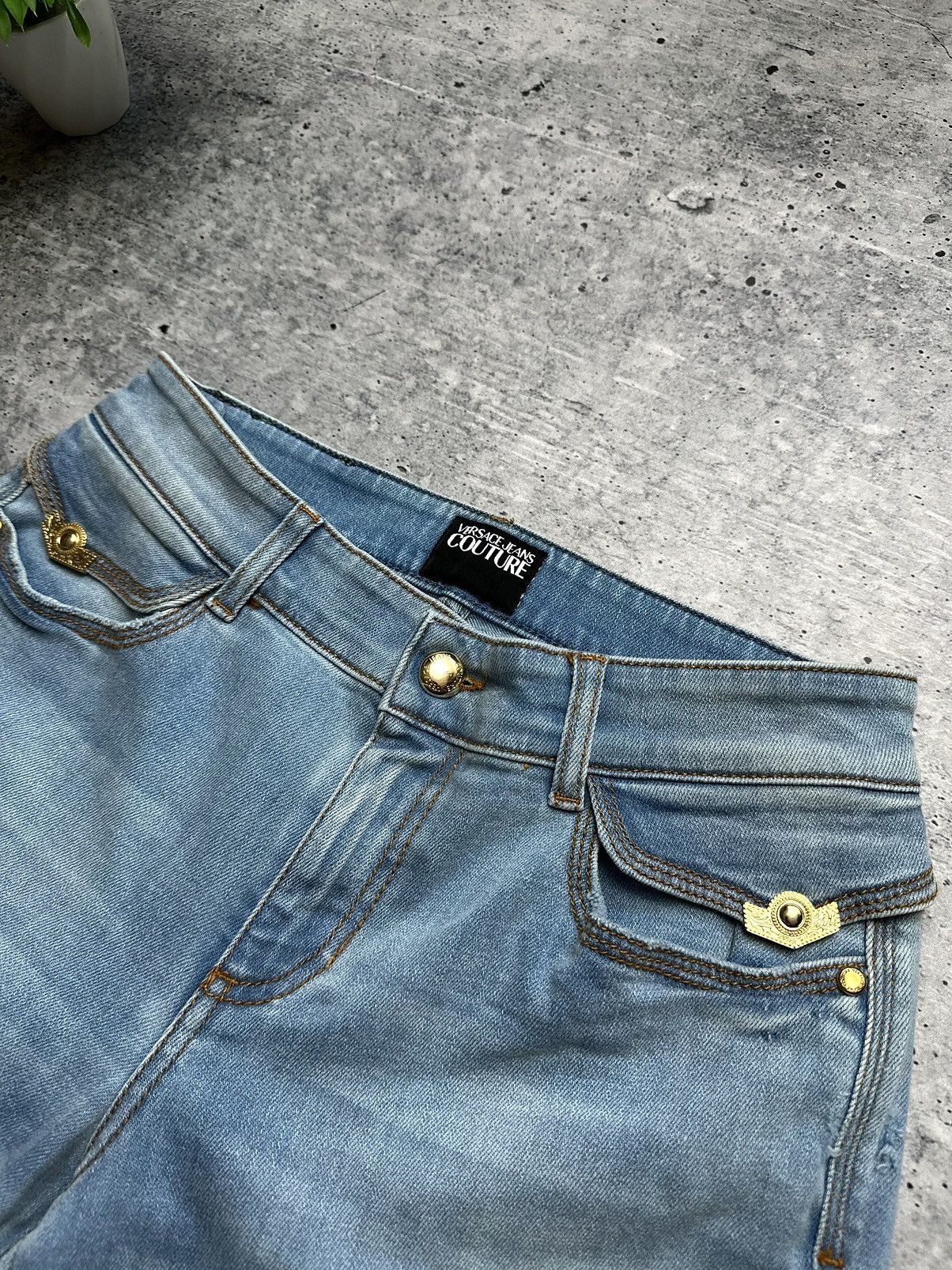 Versace Jeans Couture Versace Jeans Couture Denim Luxury Hype Y2K Jeans Size 27" / US 4 / IT 40 - 5 Thumbnail