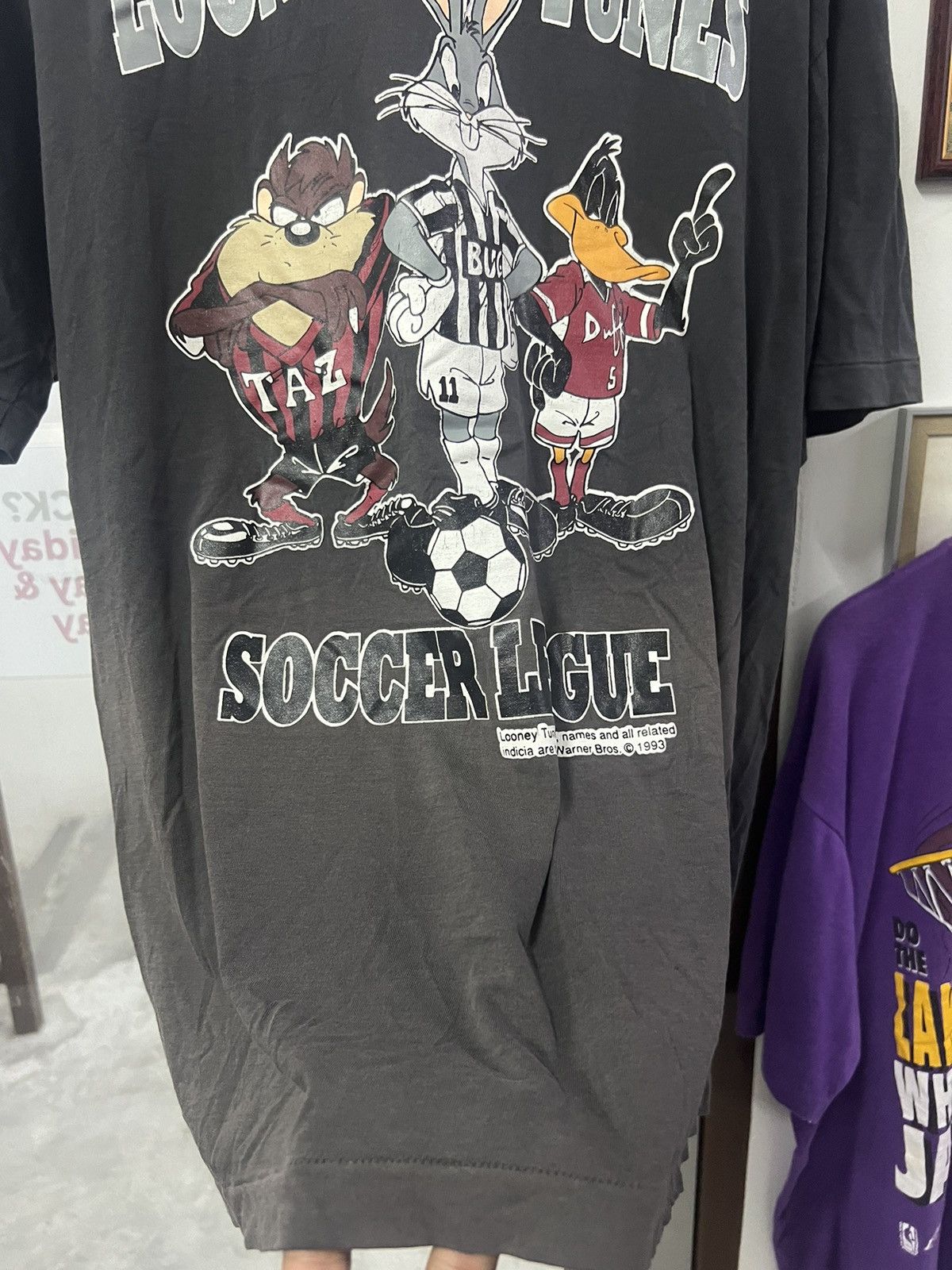 Other Vintage Looney Tunes Soccer League 90 Size US L / EU 52-54 / 3 - 4 Thumbnail