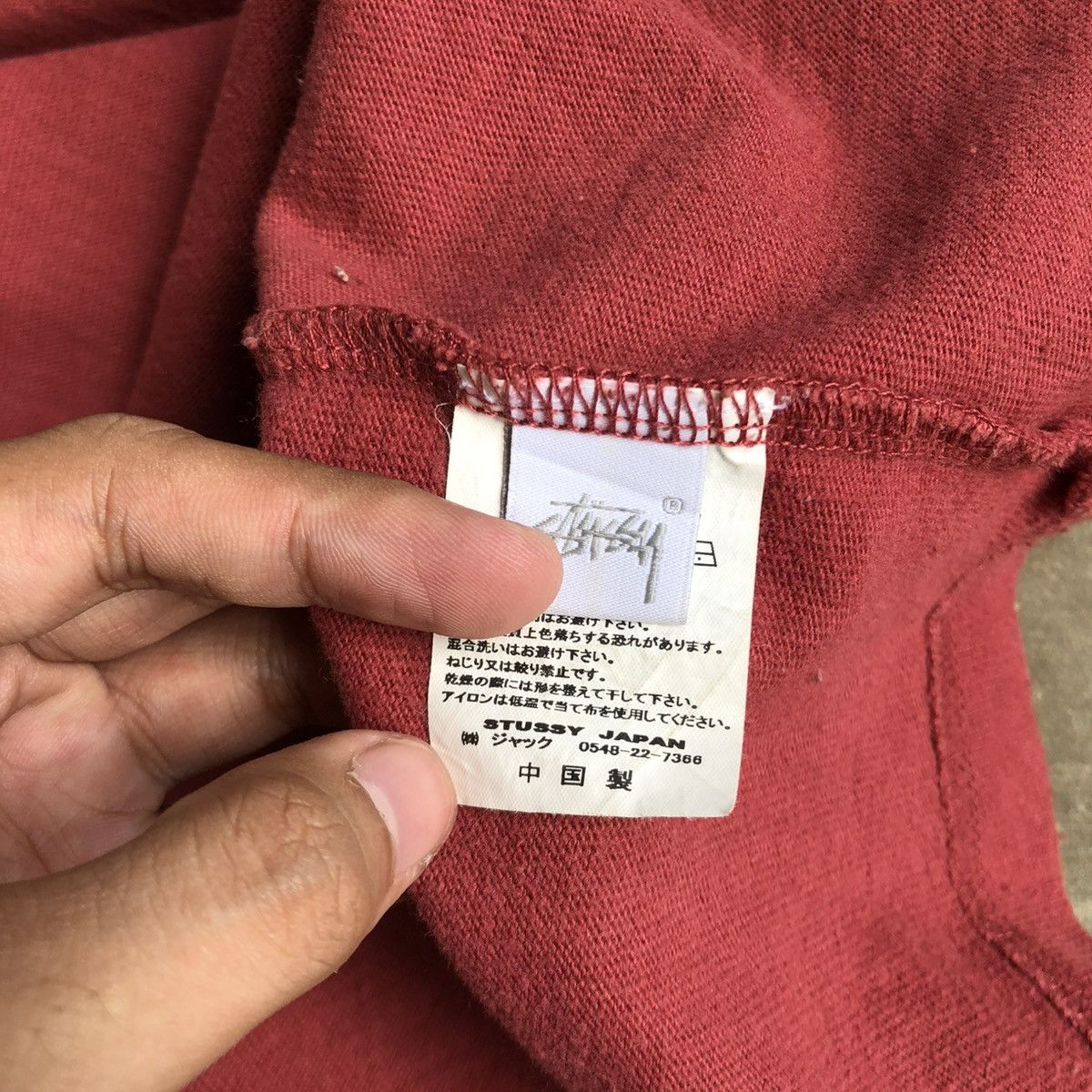 Stussy Stussy Kent Football Embroidery Longslevee Tee Size US XL / EU 56 / 4 - 12 Thumbnail