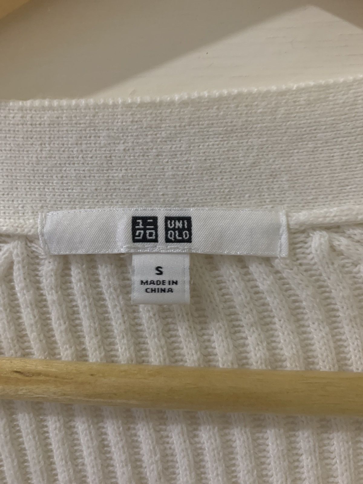 Japanese Brand × Uniqlo Japanese Brand Cardigan Pleated Knit by Uniqlo Size S / US 4 / IT 40 - 2 Thumbnail