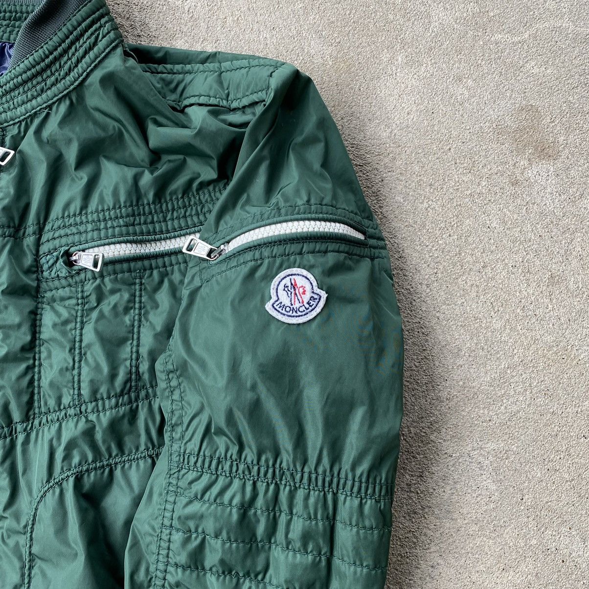 Moncler Vintage Moncler THYM moto jacket Size US S / EU 44-46 / 1 - 8 Thumbnail