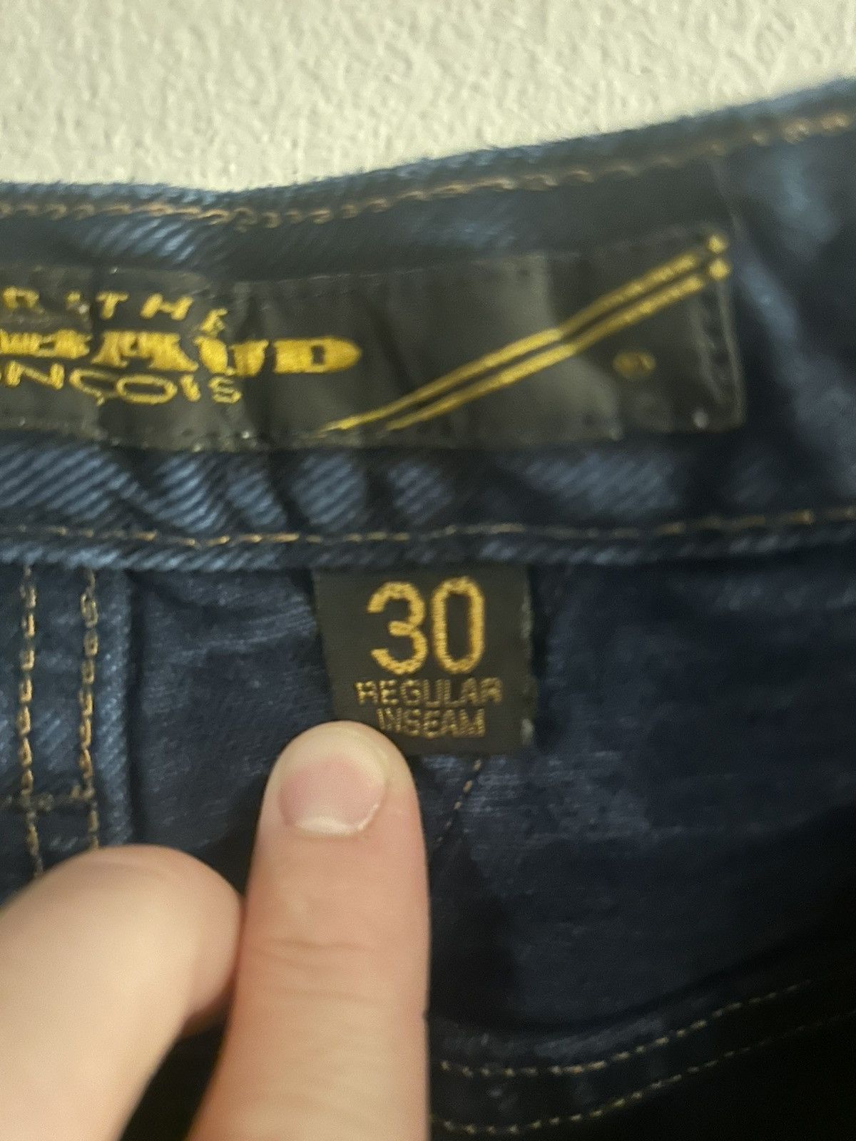 Marithe + Francois Girbaud 90’s (?) Marithe Francois Girbaud Jeans skater baggy denim Size US 30 / EU 46 - 8 Thumbnail