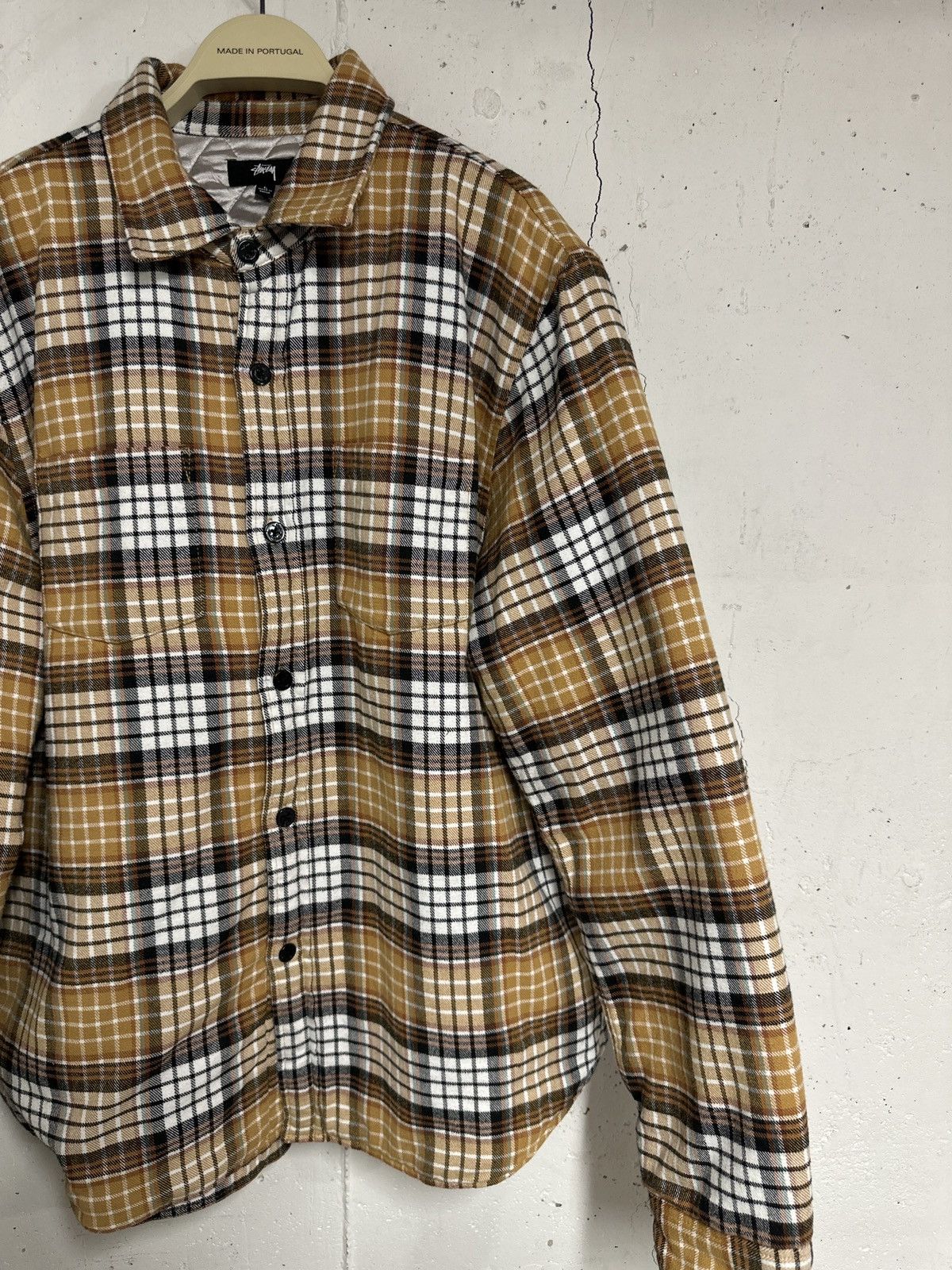 Stussy STUSSY QUILTED LINED PLAID SHIRT Size US L / EU 52-54 / 3 - 1 Thumbnail
