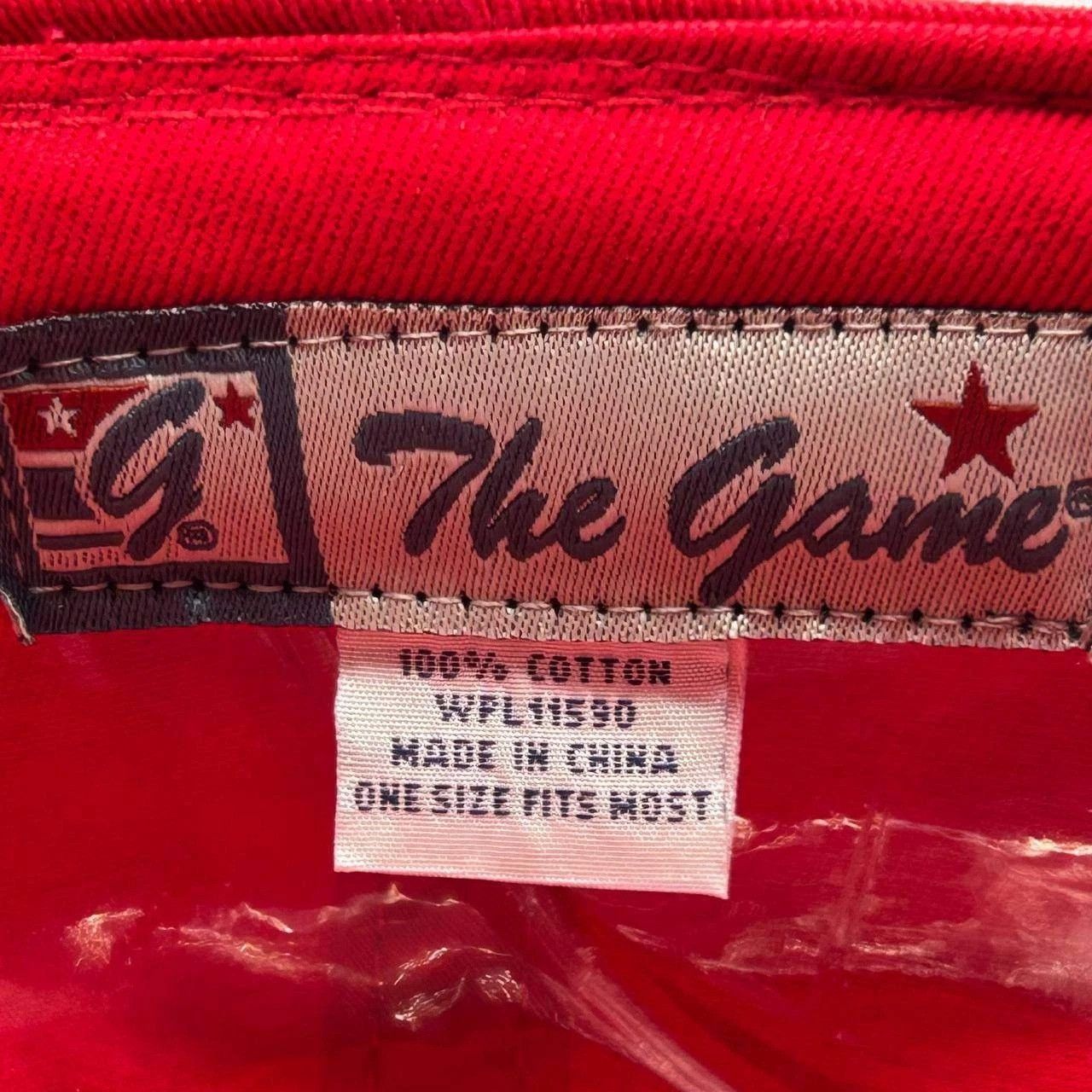 The Game Vintage Texas Tech Red Raiders Hat NCAA Strap Back Cotton Size ONE SIZE - 3 Thumbnail