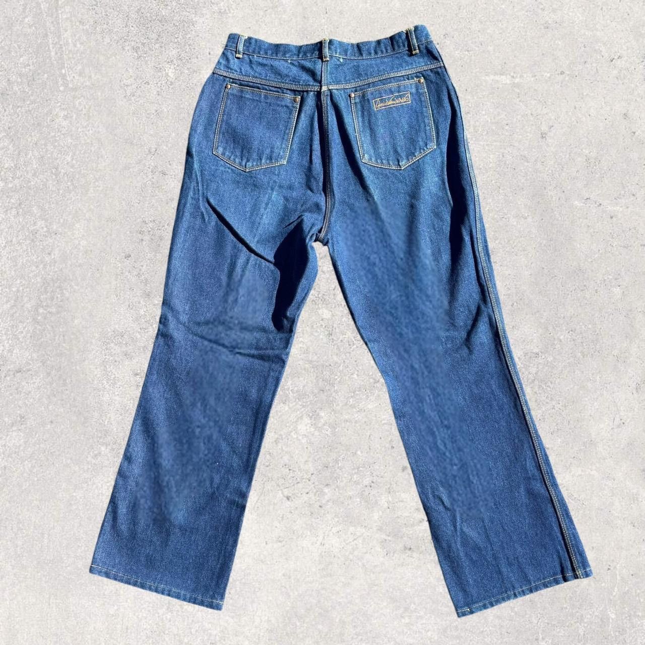 Gloria Vanderbilt × Vintage Vintage Flared High Waisted Jeans Size 32" / US 10 / IT 46 - 4 Thumbnail