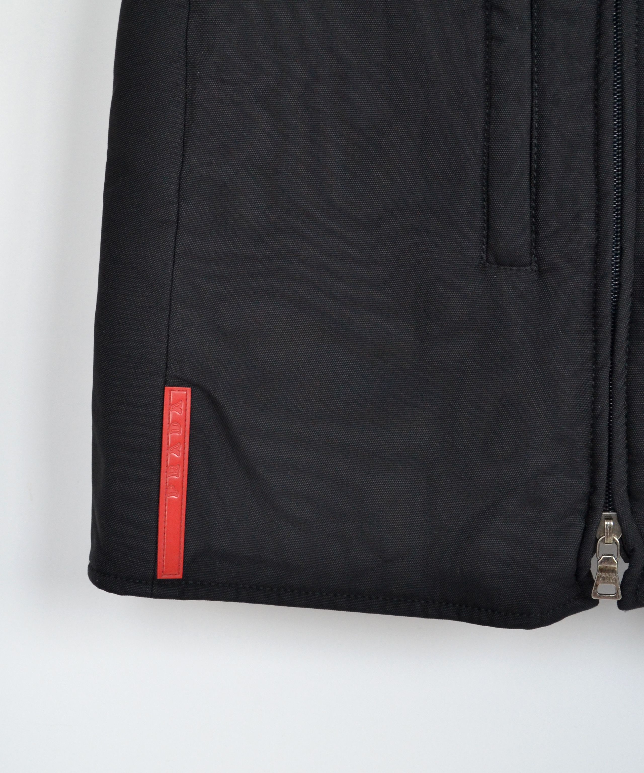 Prada 🔴 PRADA Vest Jacket Balaclava Utility 1999 Red Tab Black Size US XS / EU 42 / 0 - 6 Thumbnail