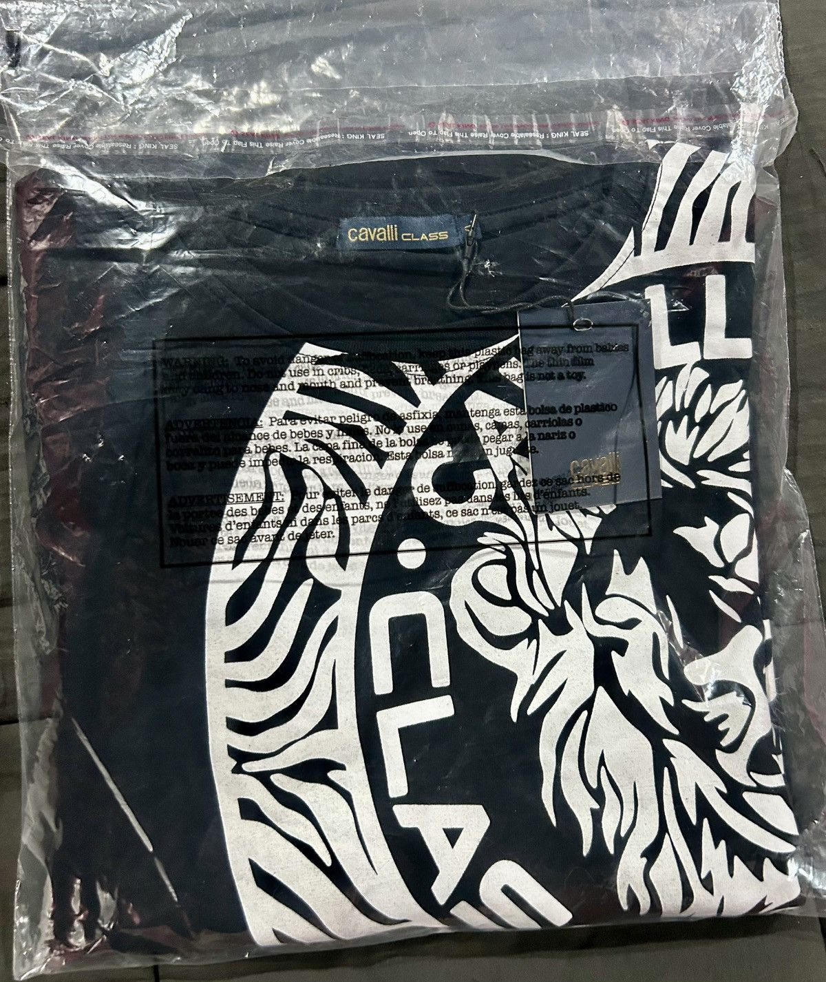 Cavalli Class Cavalli Class Lion Logo Graphic T-Shirt size XL Size US XL / EU 56 / 4 - 18 Thumbnail