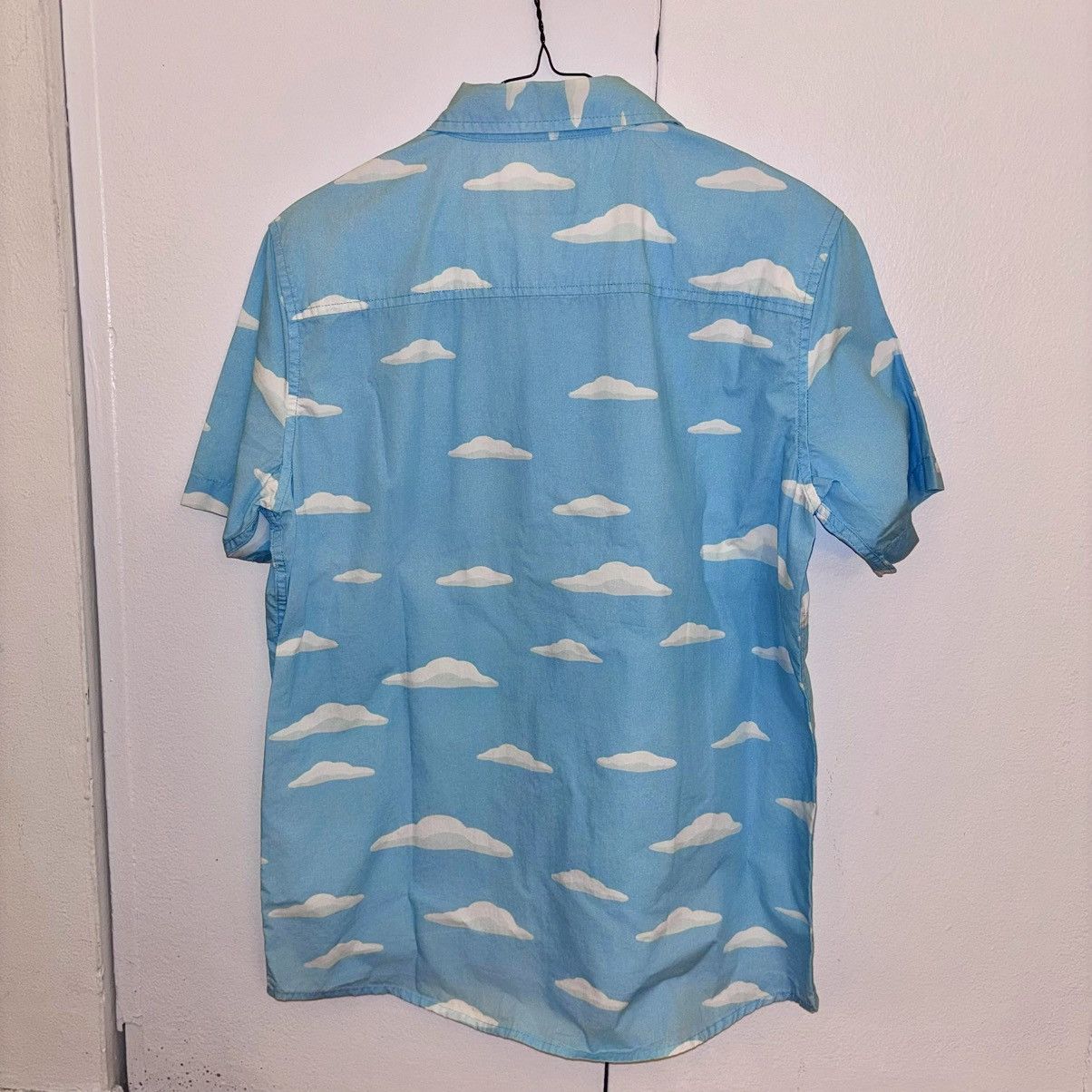 RIPNDIP Blue RIPNDIP Cloud Print Button Up Shirt Size US S / EU 44-46 / 1 - 2 Thumbnail