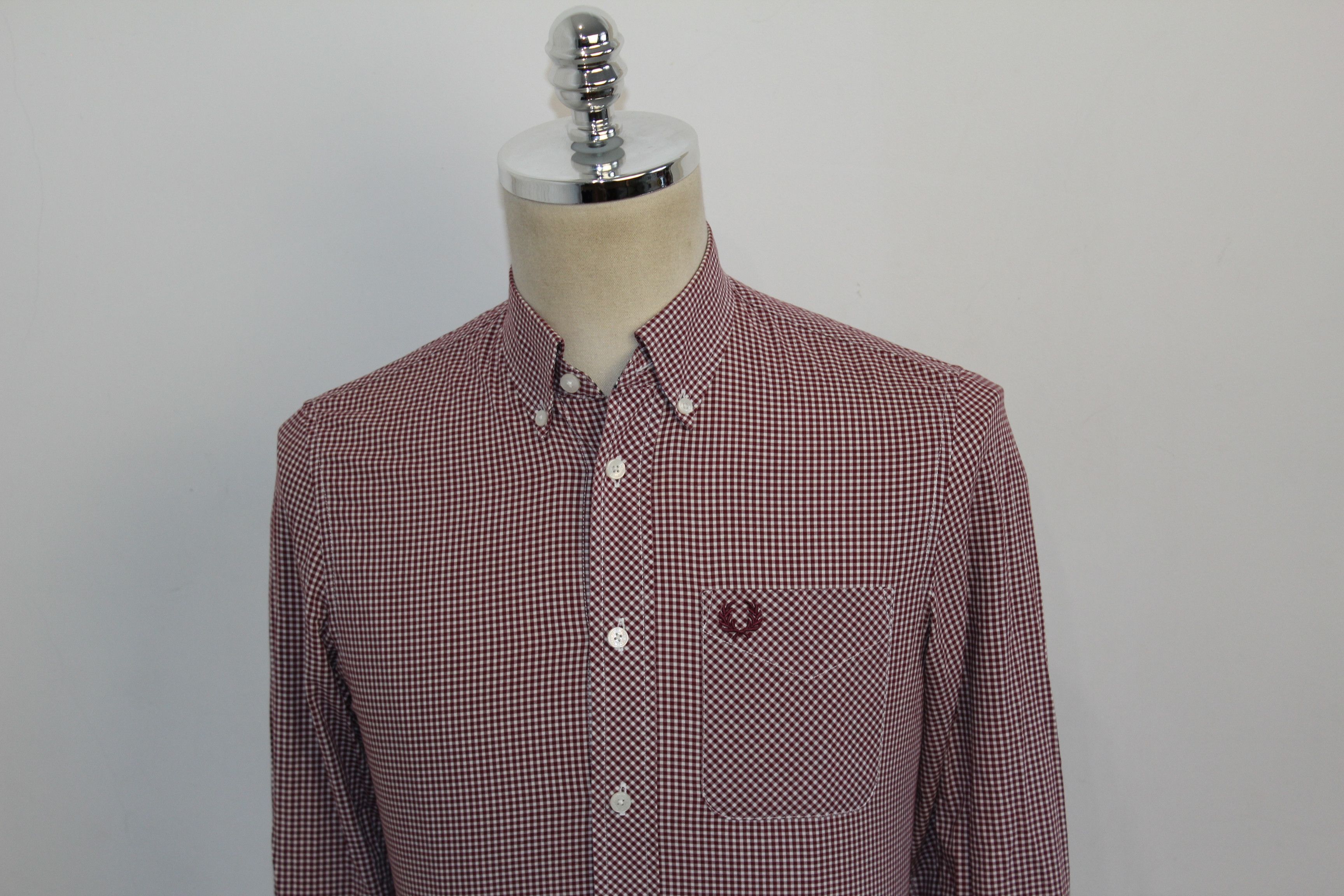 Fred Perry Fred Perry Long Sleeve Check Shirt Size US S / EU 44-46 / 1 - 5 Thumbnail