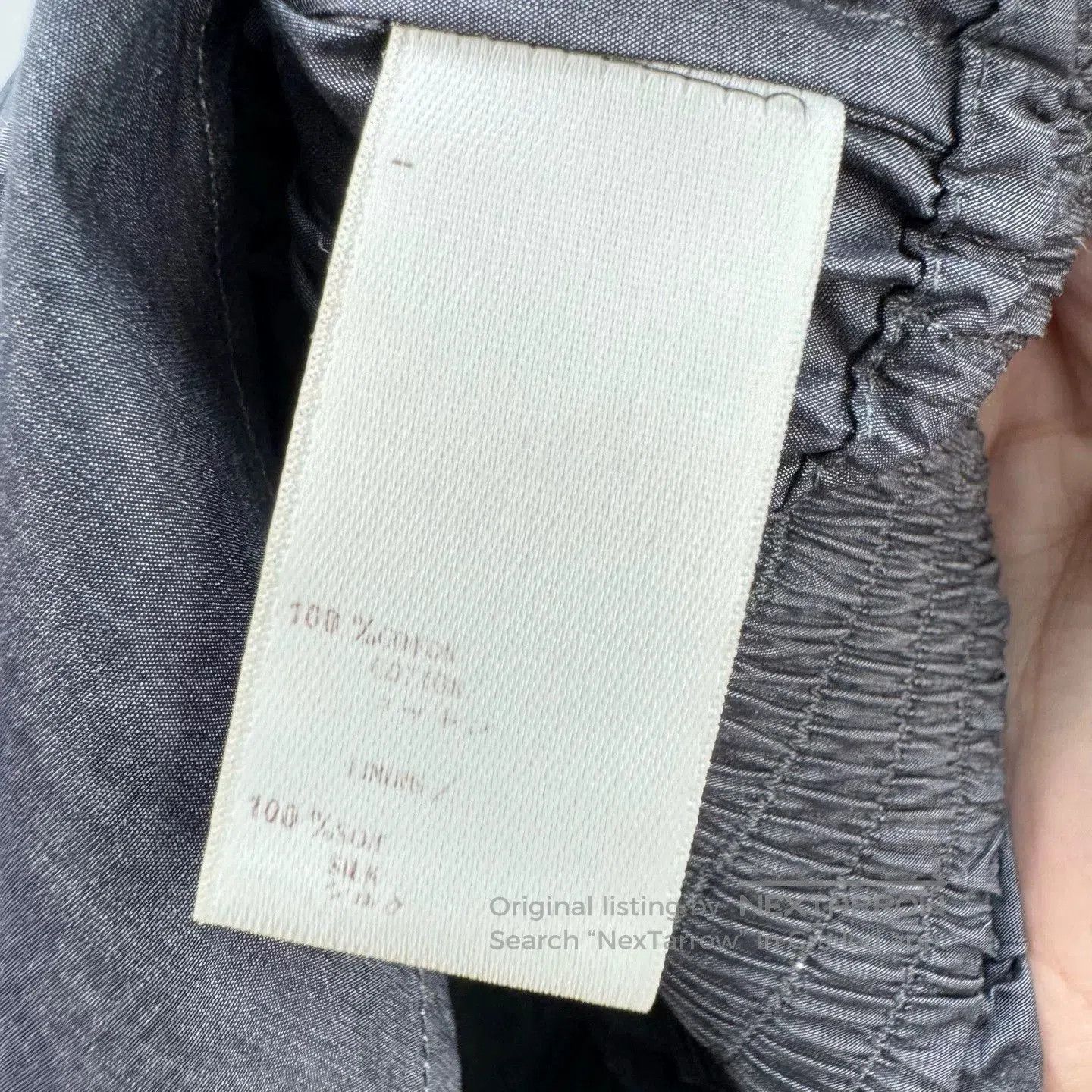Louis Vuitton Louis Vuitton Long-Sleeve Cinched Waist Dress. Size XS / US 0-2 / IT 36-38 - 7 Thumbnail