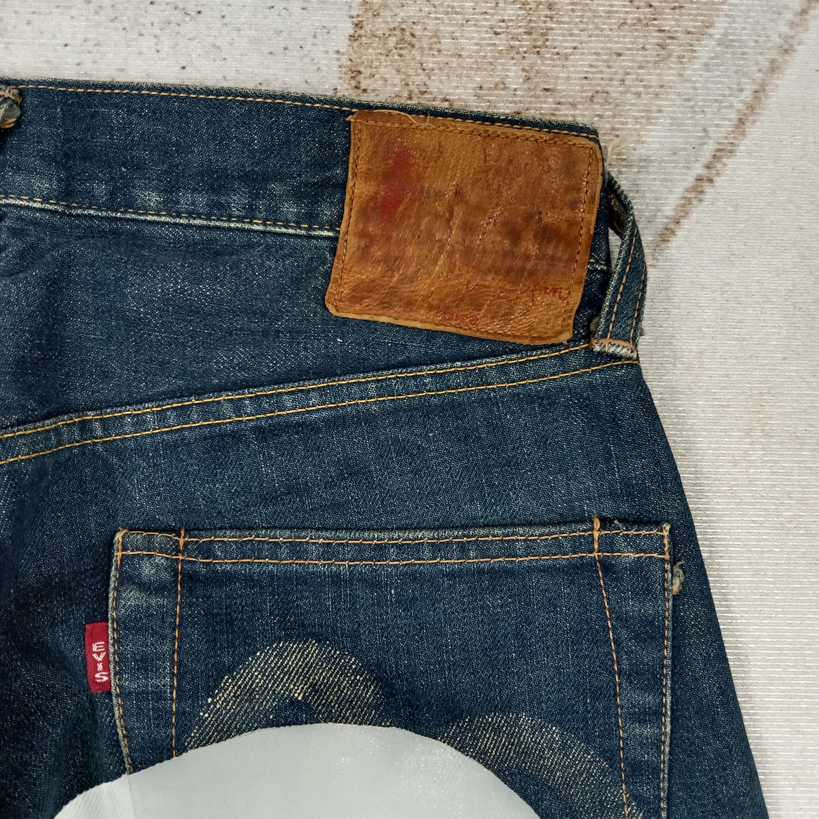 Evisu Evis Japanese Brand Selvedge Denim Jeans C280N32s Size US 29 - 3 Thumbnail
