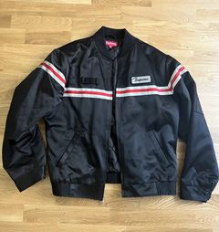 Supreme Reflective Striped Work Jacket | Grailed