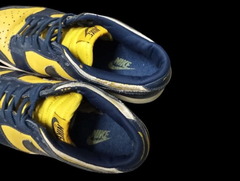 Nike × Vintage Vintage 1999 Nike Dunk Low Michigan Size US 8.5 / EU 41-42 - 3 Thumbnail