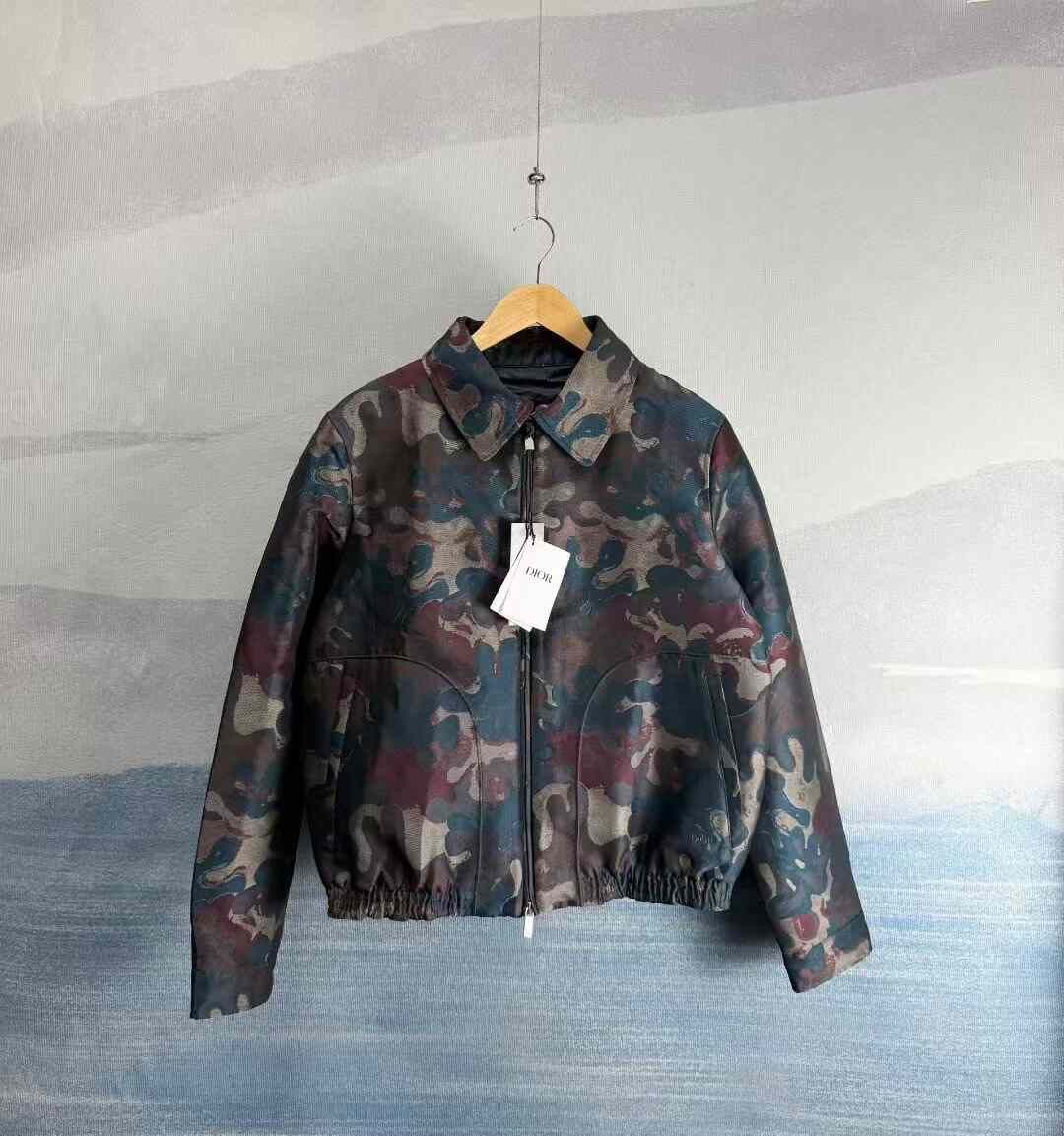 Dior Dior Camouflage Lapel Zip Cotton Jacket Size US M / EU 48-50 / 2 - 1 Thumbnail