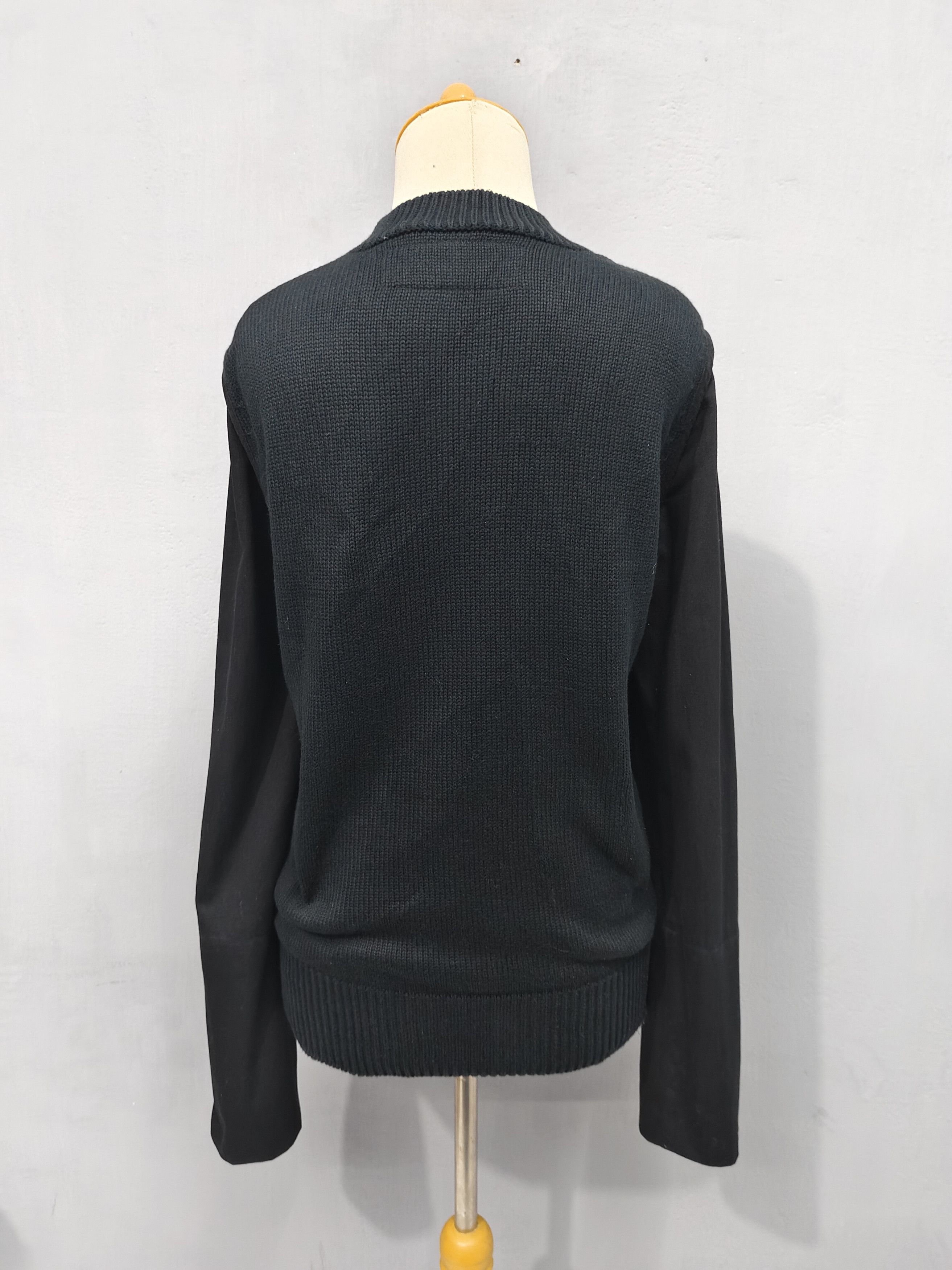 Tsumori Chisato Tsumori Chisato- Hybrid Layered Docking Knit Shirt Size M / US 6-8 / IT 42-44 - 8 Thumbnail
