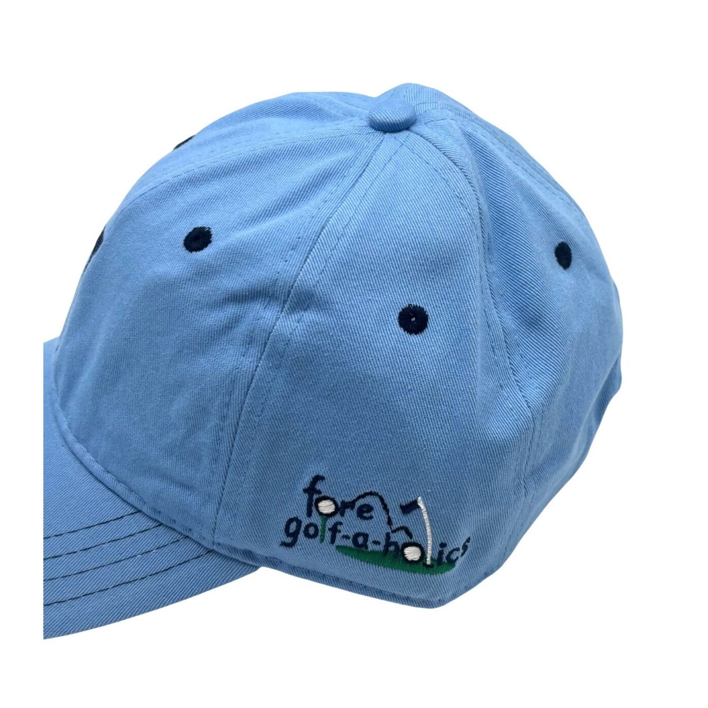 Other Pukka Men’s Tee-Embroidered Cotton Twill Golf Cap, Blue, OS Size ONE SIZE - 4 Thumbnail