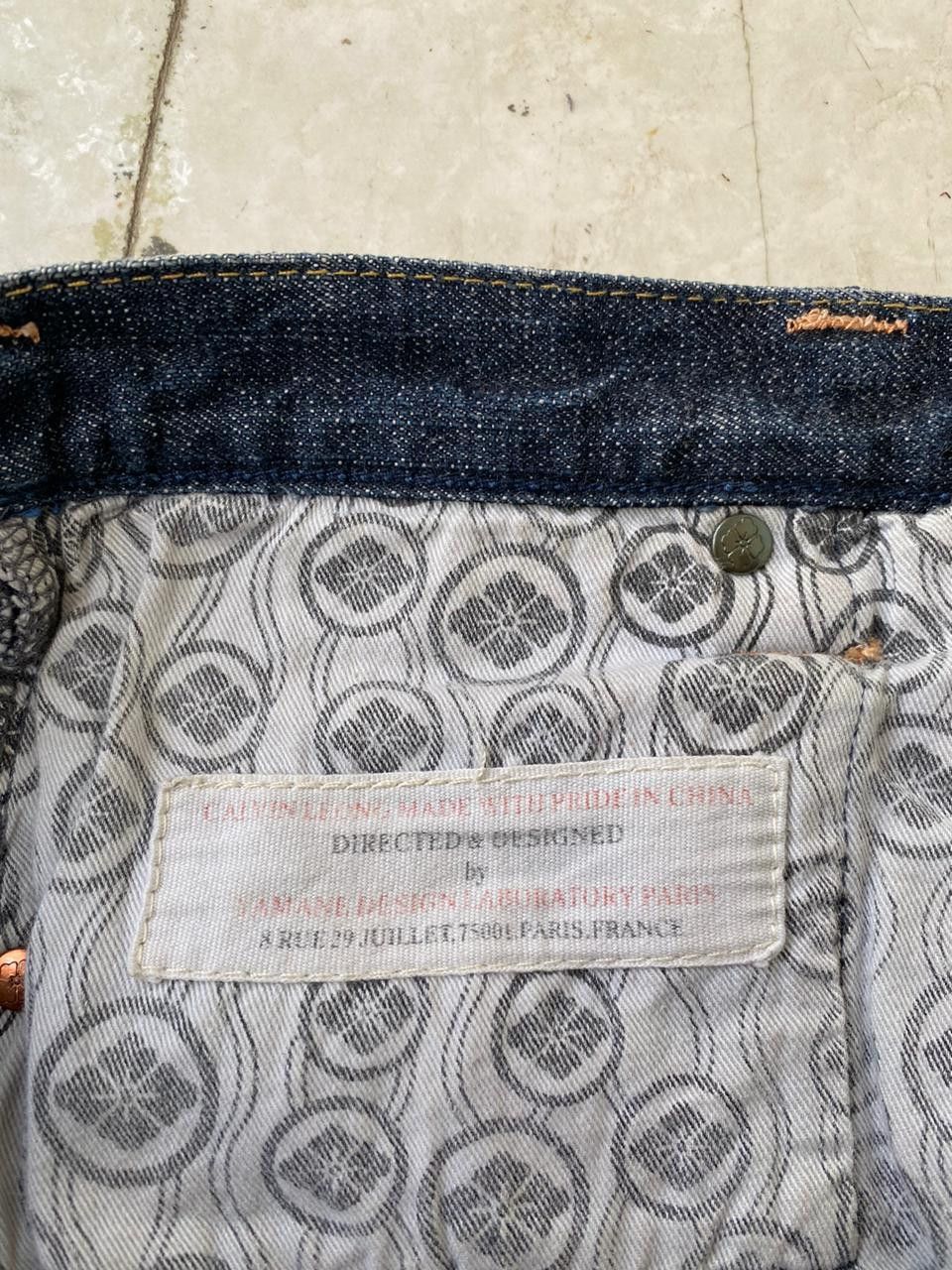 Evisu Evisu Daicock Big Logo Yellow by Yamane Guaranteed Size US 32 / EU 48 - 10 Thumbnail