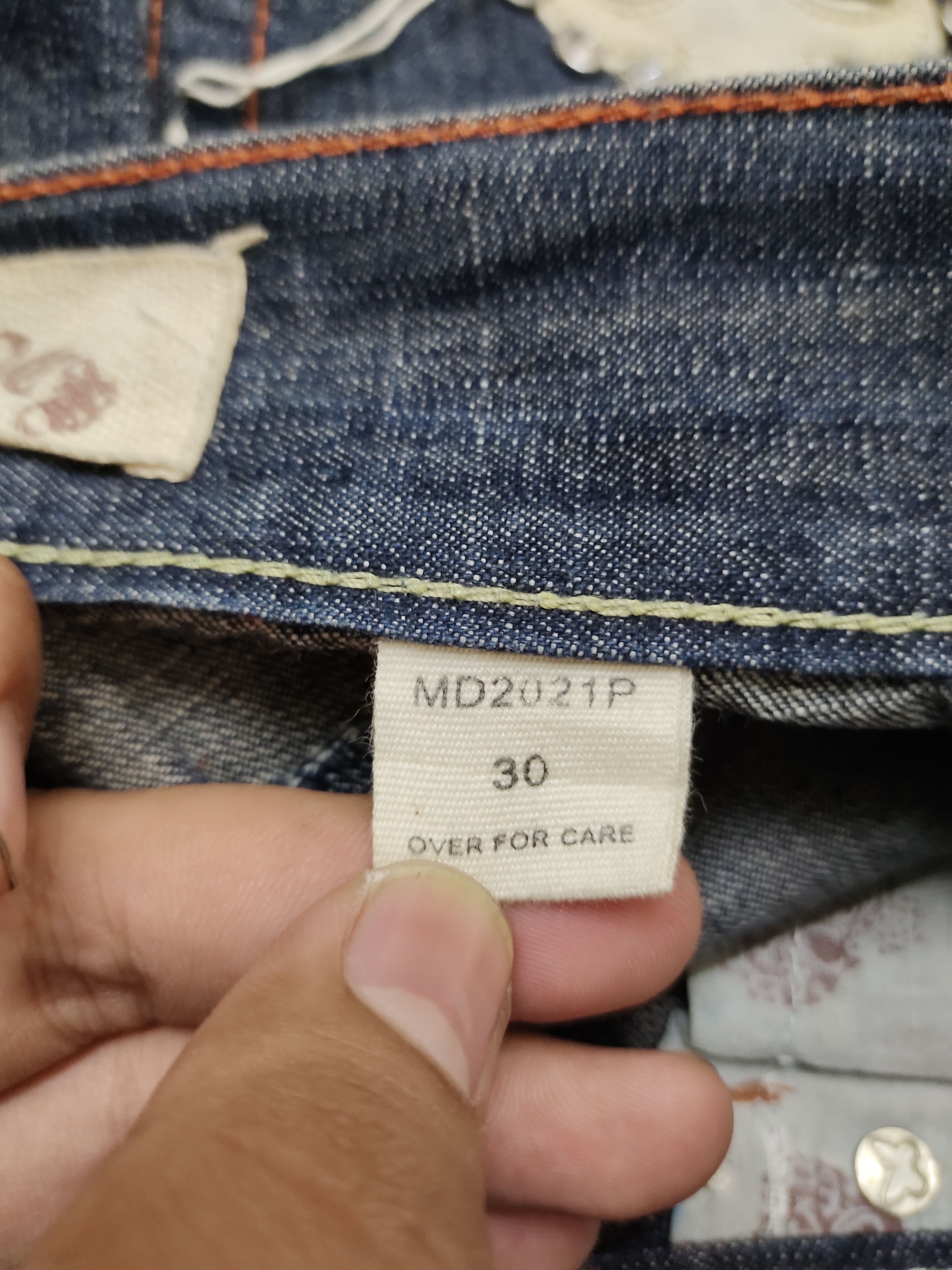 Le Grande Bleu (L.G.B.) Flare Jeans Laguna Beach Usa Boot Cut Y2k Affliction Style Size US 30 / EU 46 - 21 Thumbnail