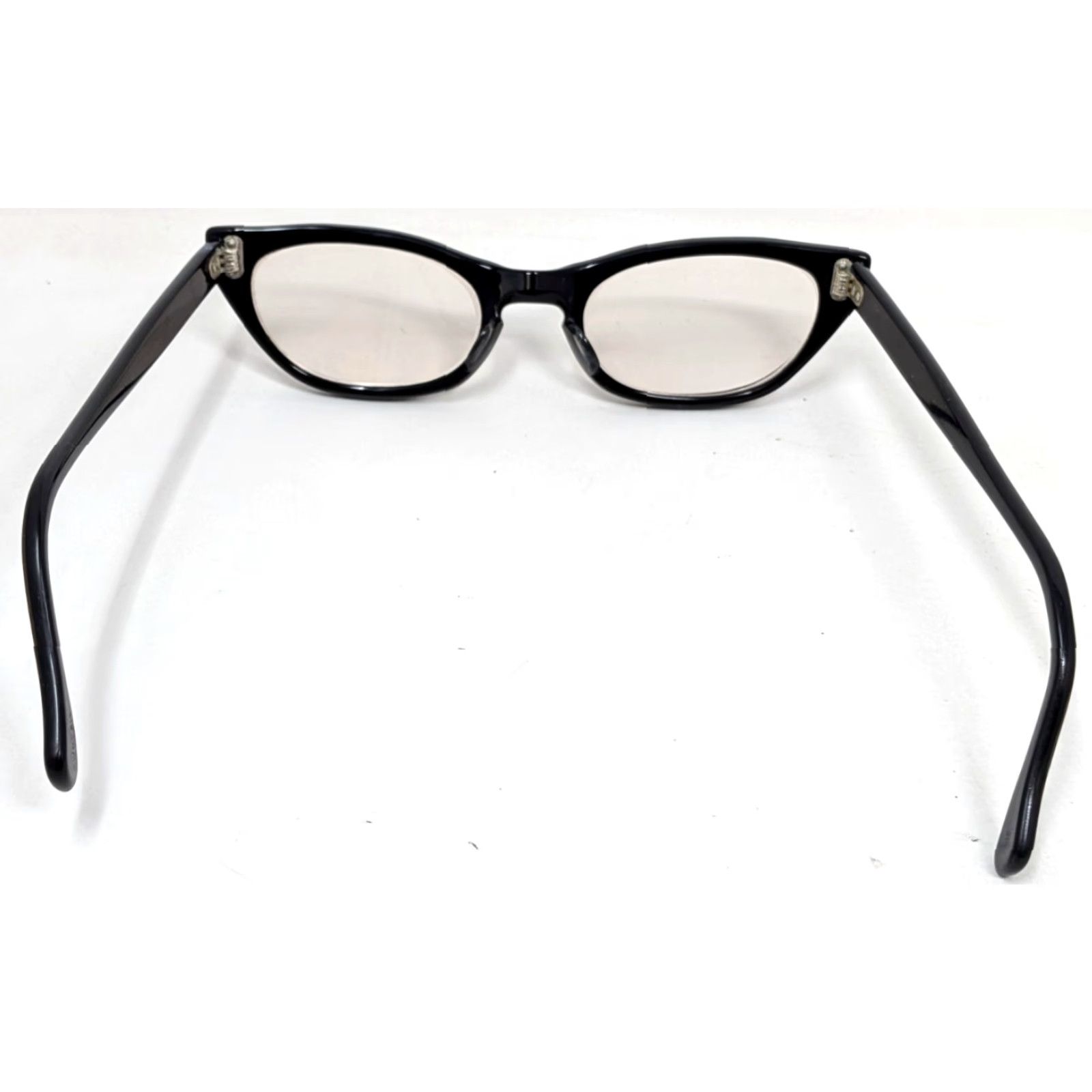 MCM Vintage ZWC 1950s Cat Eye Eyeglasses Brown Black 5 1/2 Glasses with Case Womens Vintage MCM Eyeglasses with Case Size ONE SIZE - 5 Thumbnail