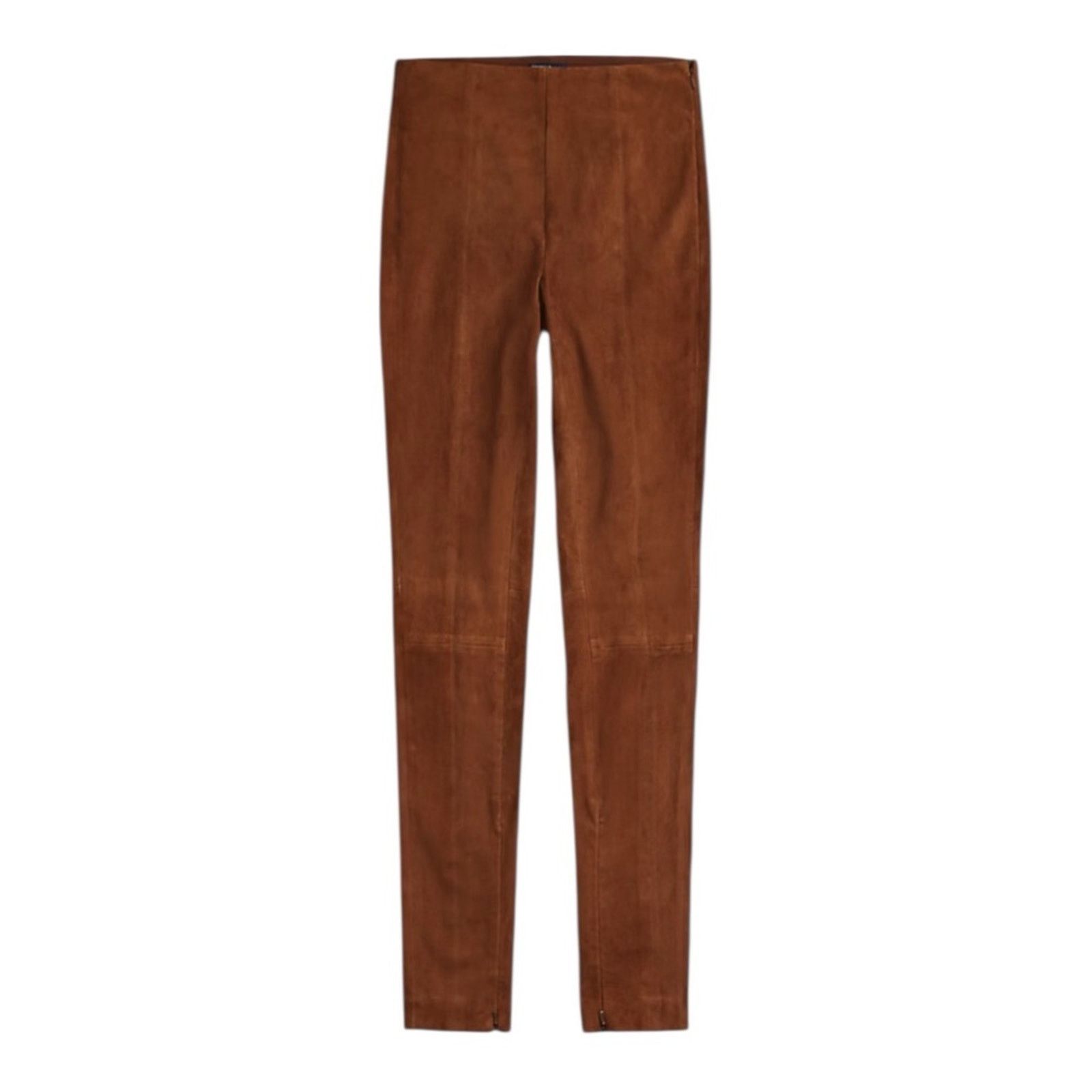 Ralph Lauren Polo Ralph Lauren Lambskin Suede Riding Pant Cinnamon Size 2 Size 26" / US 2 / IT 38 - 4 Thumbnail
