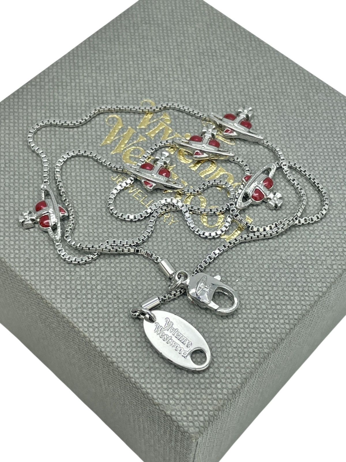 Vivienne Westwood Multi Heart Orb Necklace Size ONE SIZE - 7 Thumbnail