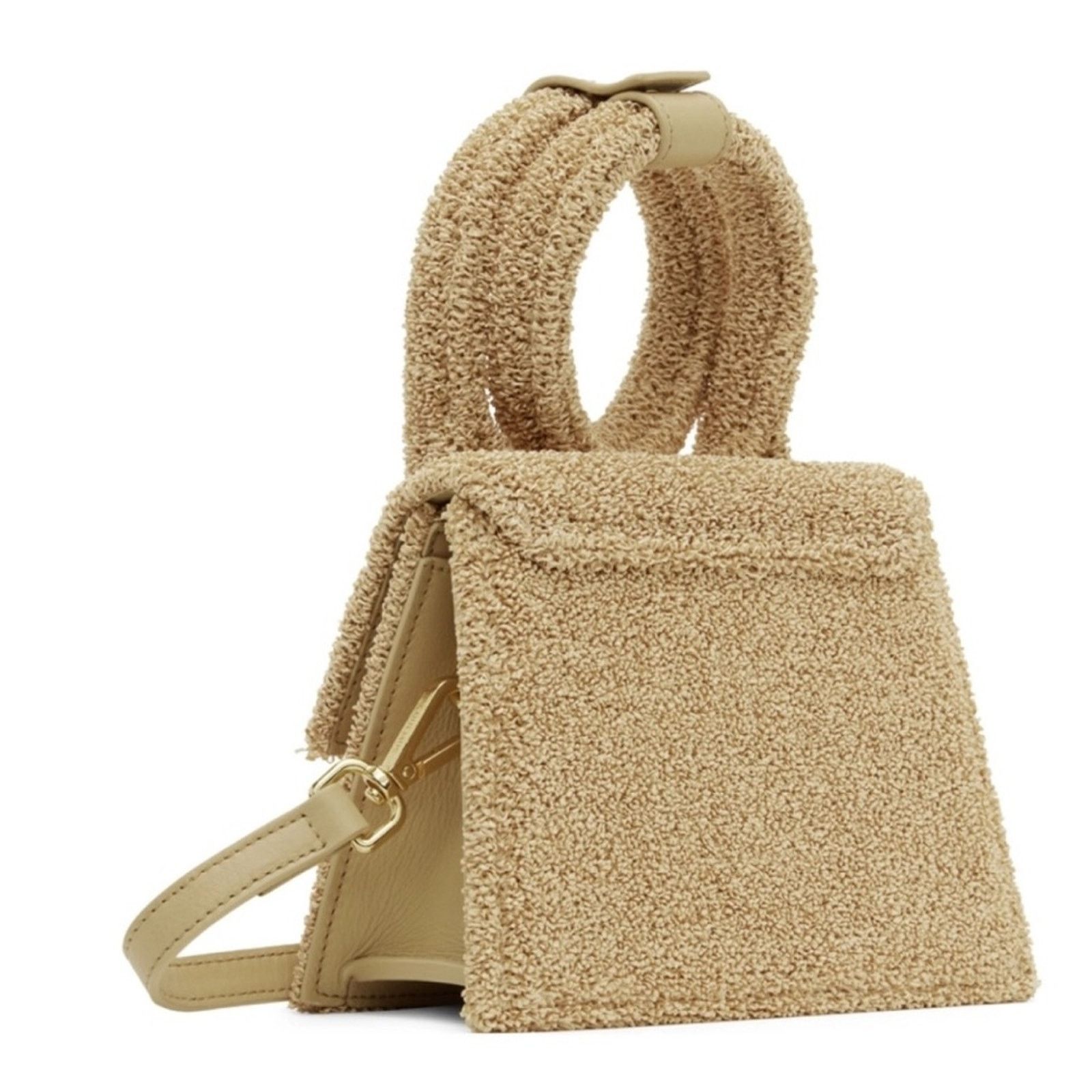 Jacquemus JACQUEMUS Le Chiquito Noeud Terry top handle crossbody bag Size ONE SIZE - 3 Thumbnail