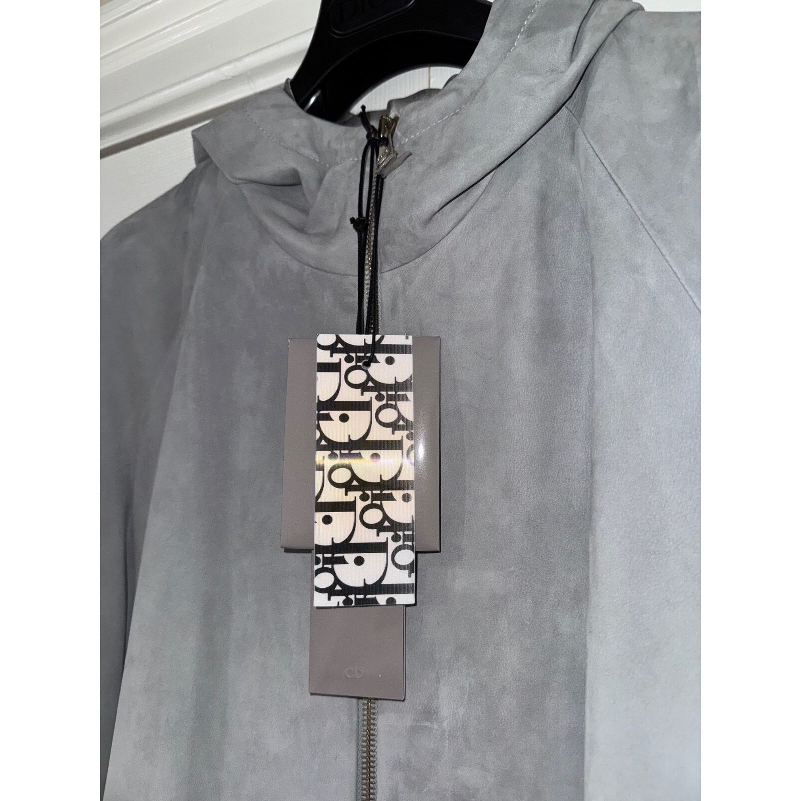 Dior Dior Air Leather Hooded Zip Up Zipper Hoodie Jacket 48 Size US M / EU 48-50 / 2 - 3 Thumbnail