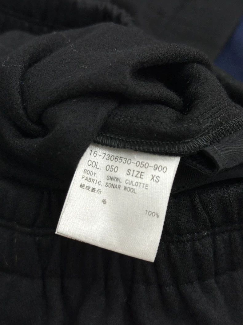 Helmut Lang HELMUT LANG Black wide-legged trousers Size 26" / US 2 / IT 38 - 4 Thumbnail