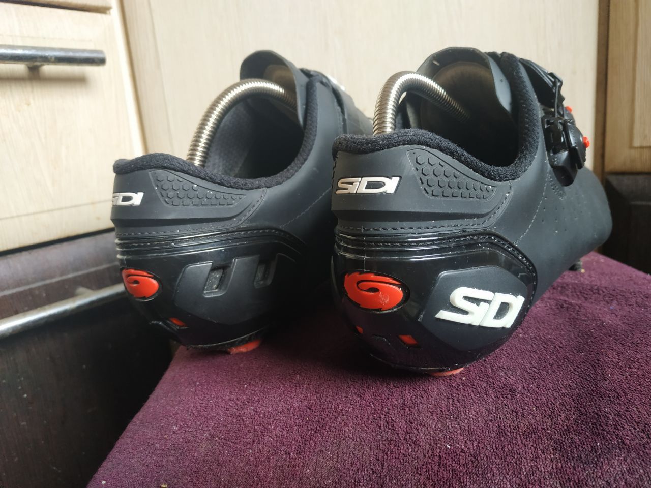 Sidi Sidi Shot Carbon Cycling Shoes Black Size 46 Fits 44/27.5cm Size US 11 / EU 44 - 5 Thumbnail