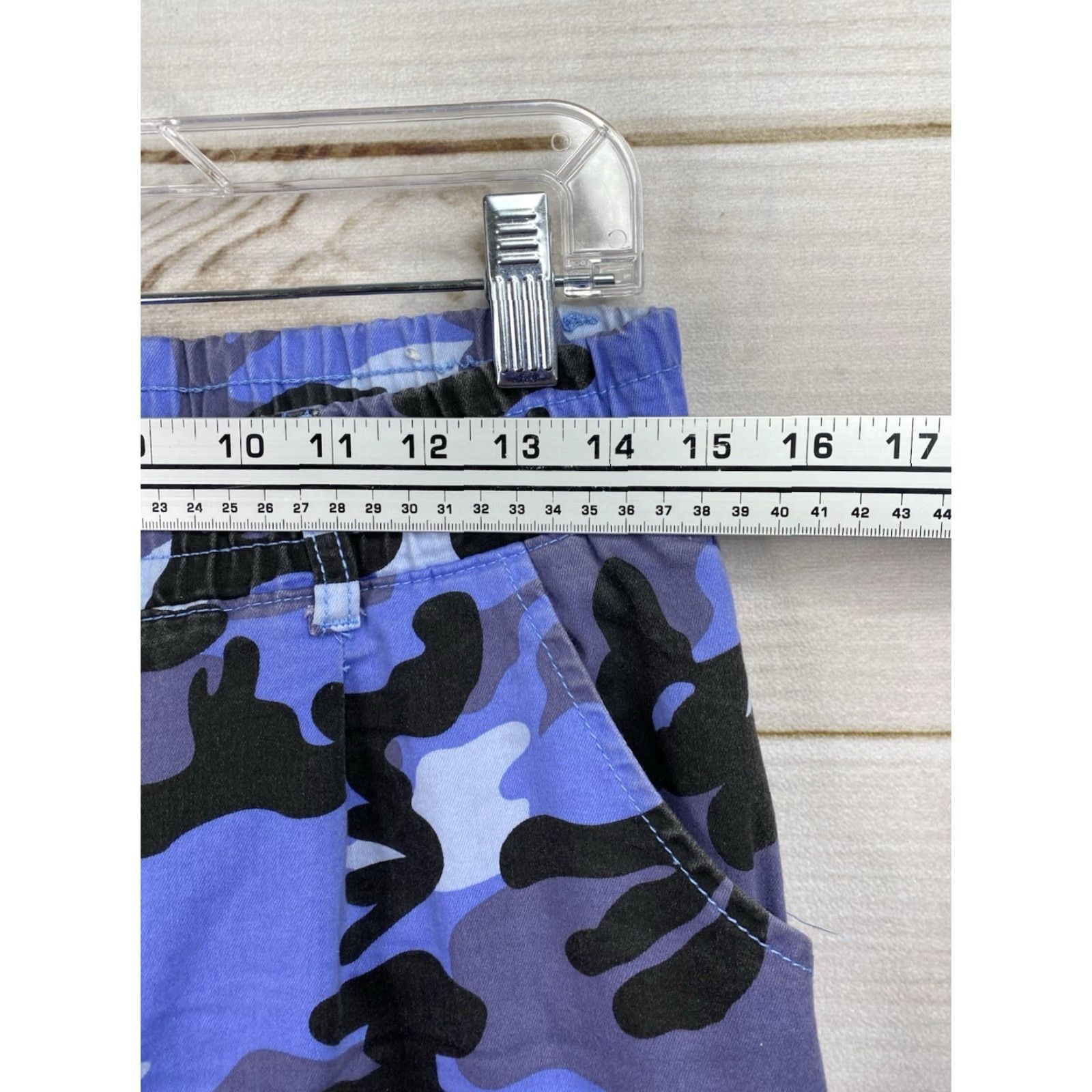 Vintage VINTAGE VIP Jeans Women Teens Jrs 13/31 Blue Army Camo Sculpt HipHop City Cargo Stretch Shirt Adult Womens Size 34" / US 12 / IT 48 - 4 Thumbnail