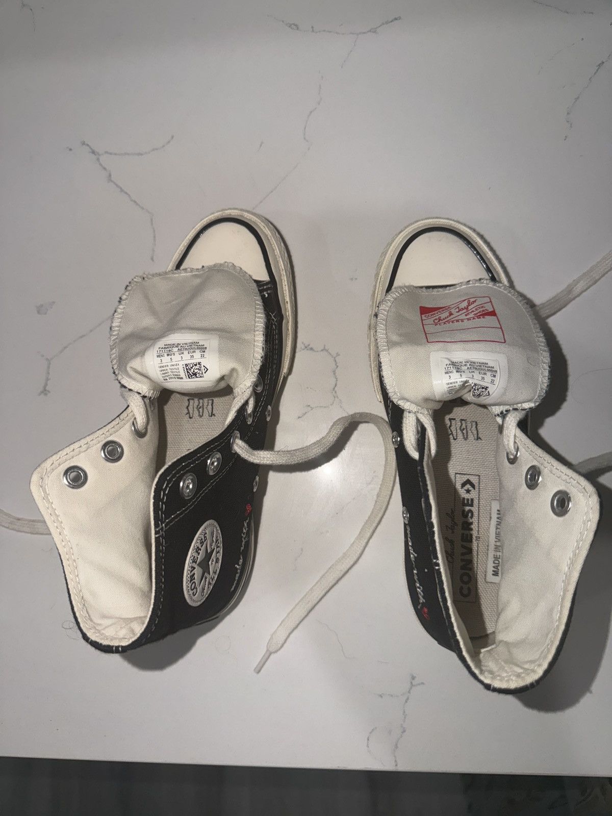 Converse CONVERSE MADE WITH LOVE // ALL STAR 70 Size US 5 / IT 35 - 6 Thumbnail