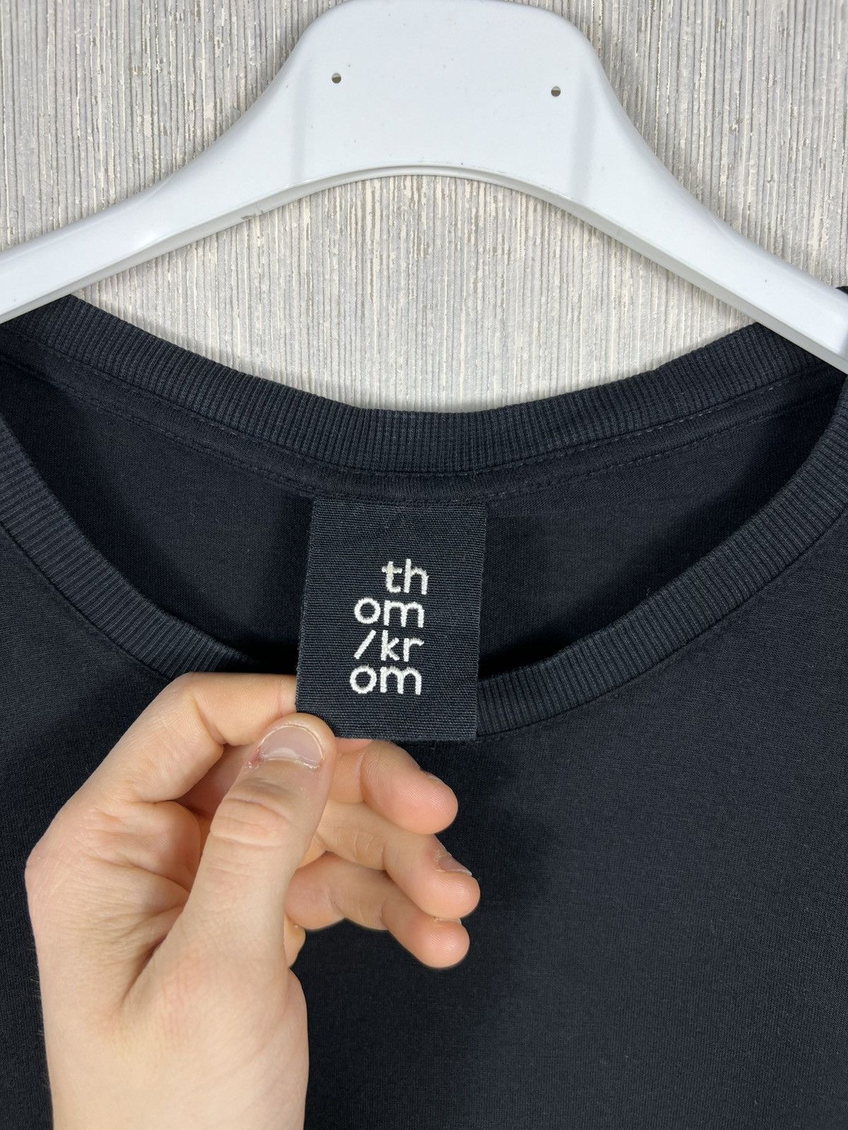 Thom Krom Thom Krom viscose silk thin mesh long avant garde tee tshirt Size US M / EU 48-50 / 2 - 7 Thumbnail
