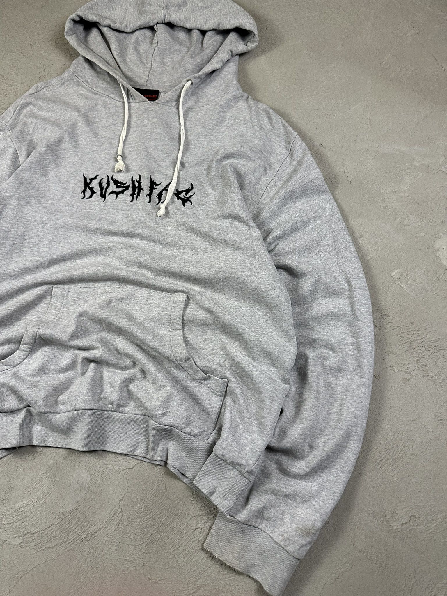 Gosha Rubchinskiy Gosha Rubchinskiy x Double Cheesburger Kush Fag Boxy Hoodie Size US XL / EU 56 / 4 - 3 Thumbnail