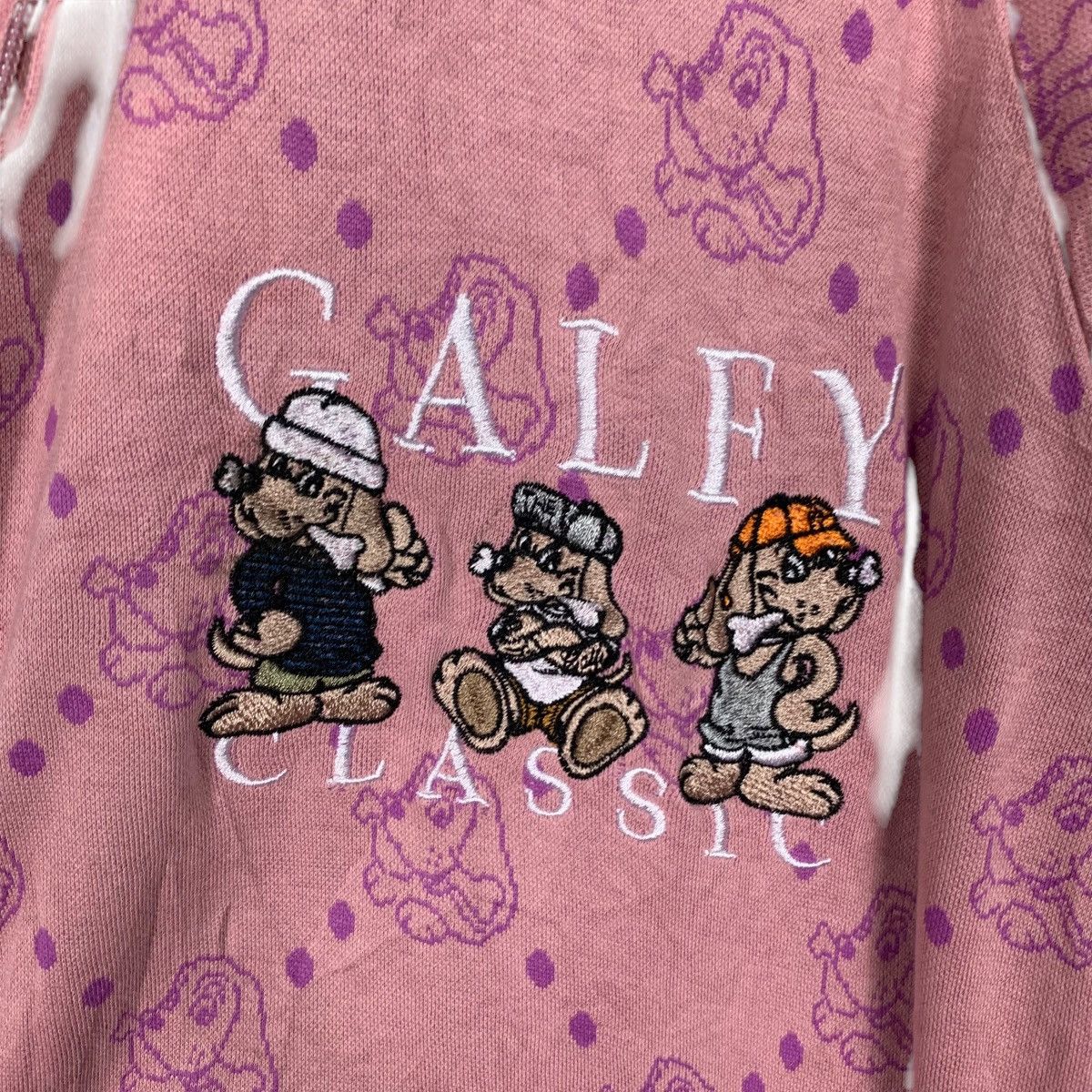 Vintage GALFY CLASSIC Embroidery Big Logo Sweater Jacket #1636-C73 Size US XL / EU 56 / 4 - 15 Thumbnail