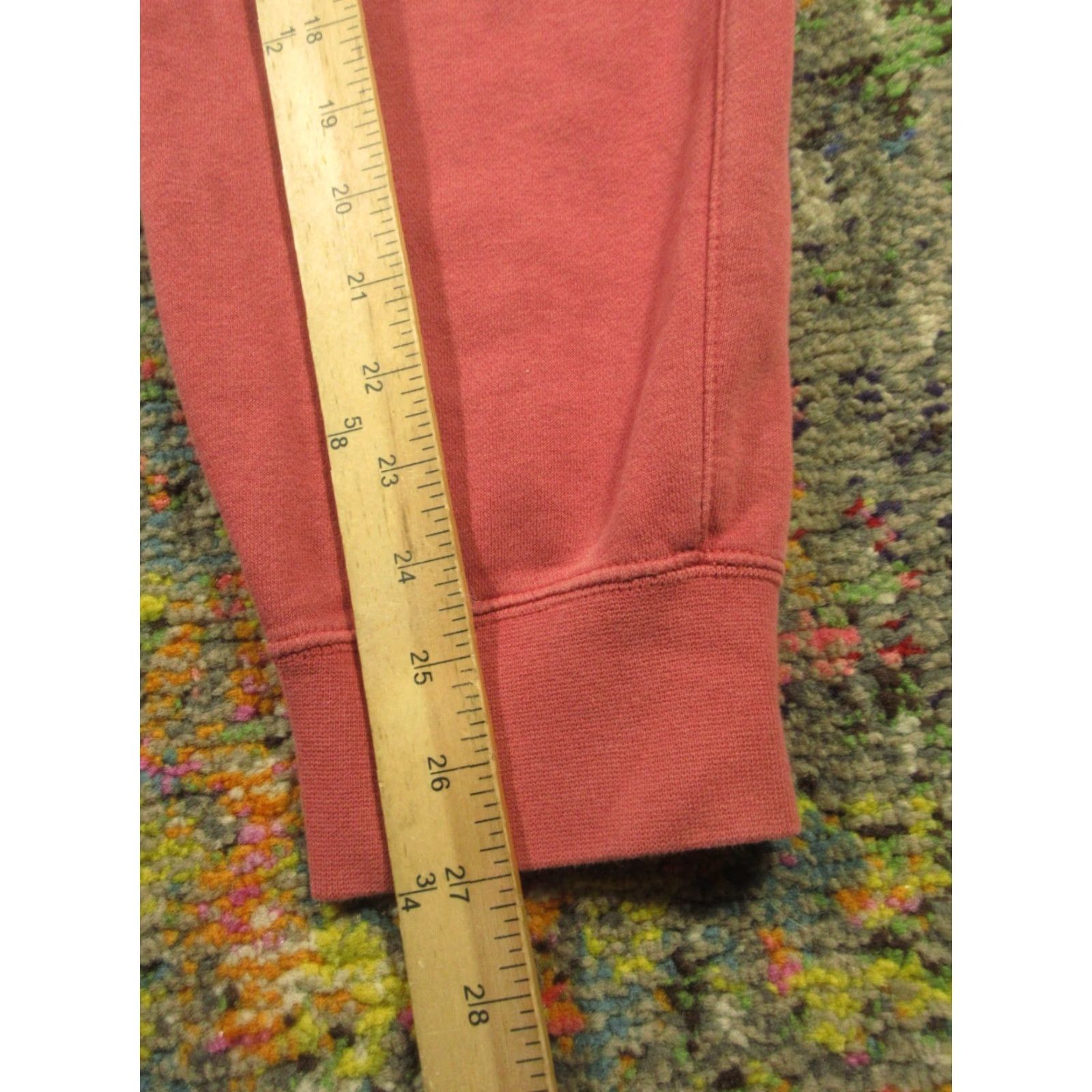 Nike Nike Cargo Sweatpants Mens Small Clay Red Fleece Joggers 27 Inseam 90s Sports Cargo Pockets Mens Nike Size US 28 / EU 44 - 7 Thumbnail