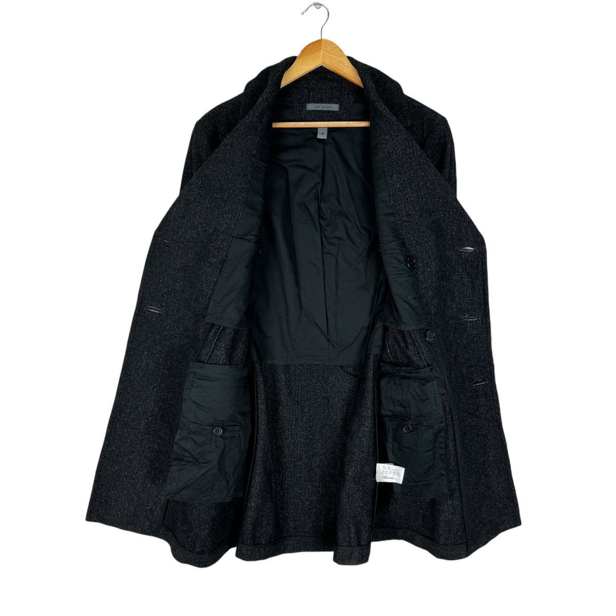 John Varvatos ☀️JOHN VARVATOS LEATHER PART TRENCH COAT JACKET Size US S / EU 44-46 / 1 - 9 Thumbnail