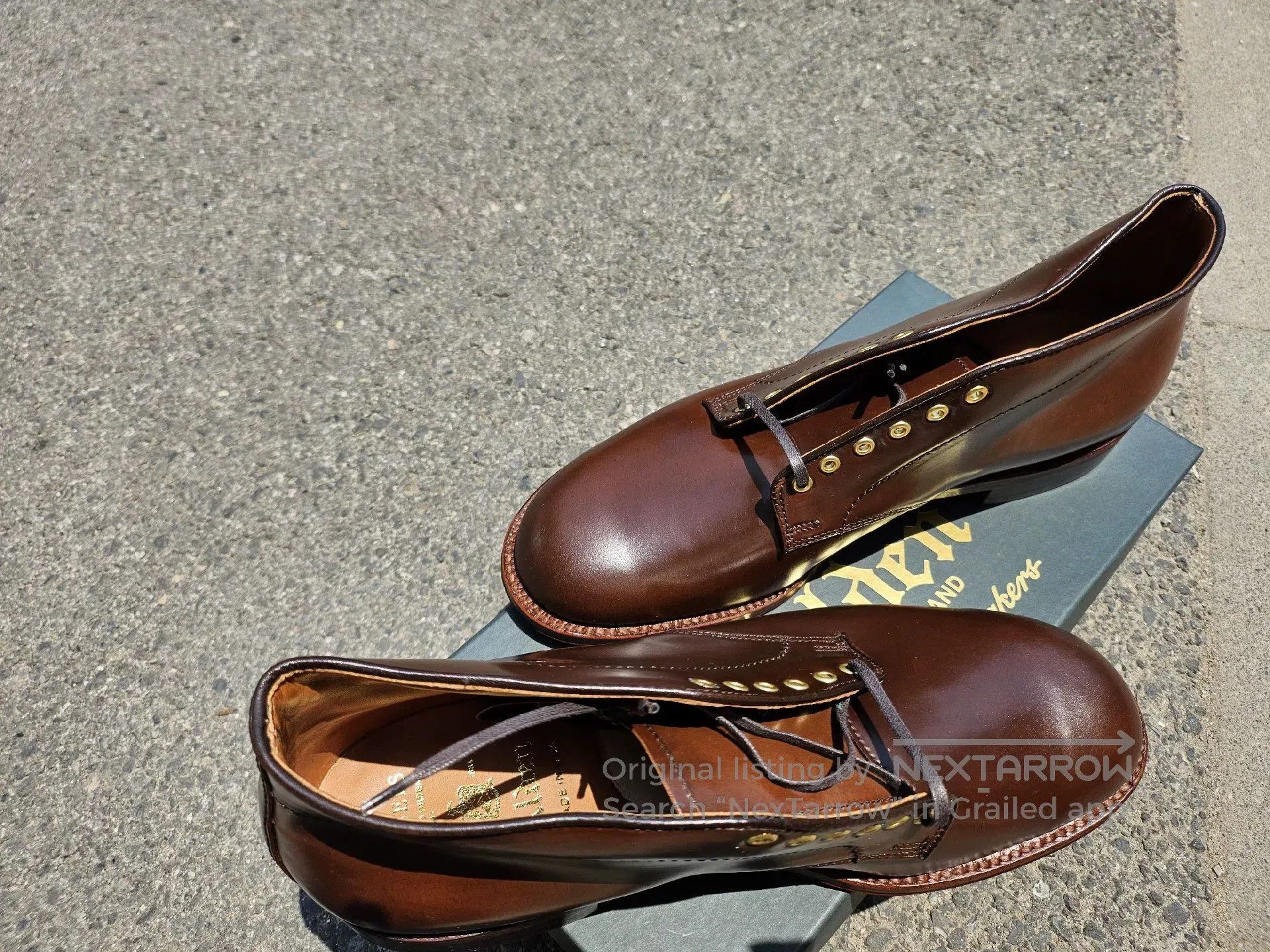 Alden Alden Orange Chukka Desert Boot. Size US 8.5 / EU 41-42 - 3 Thumbnail