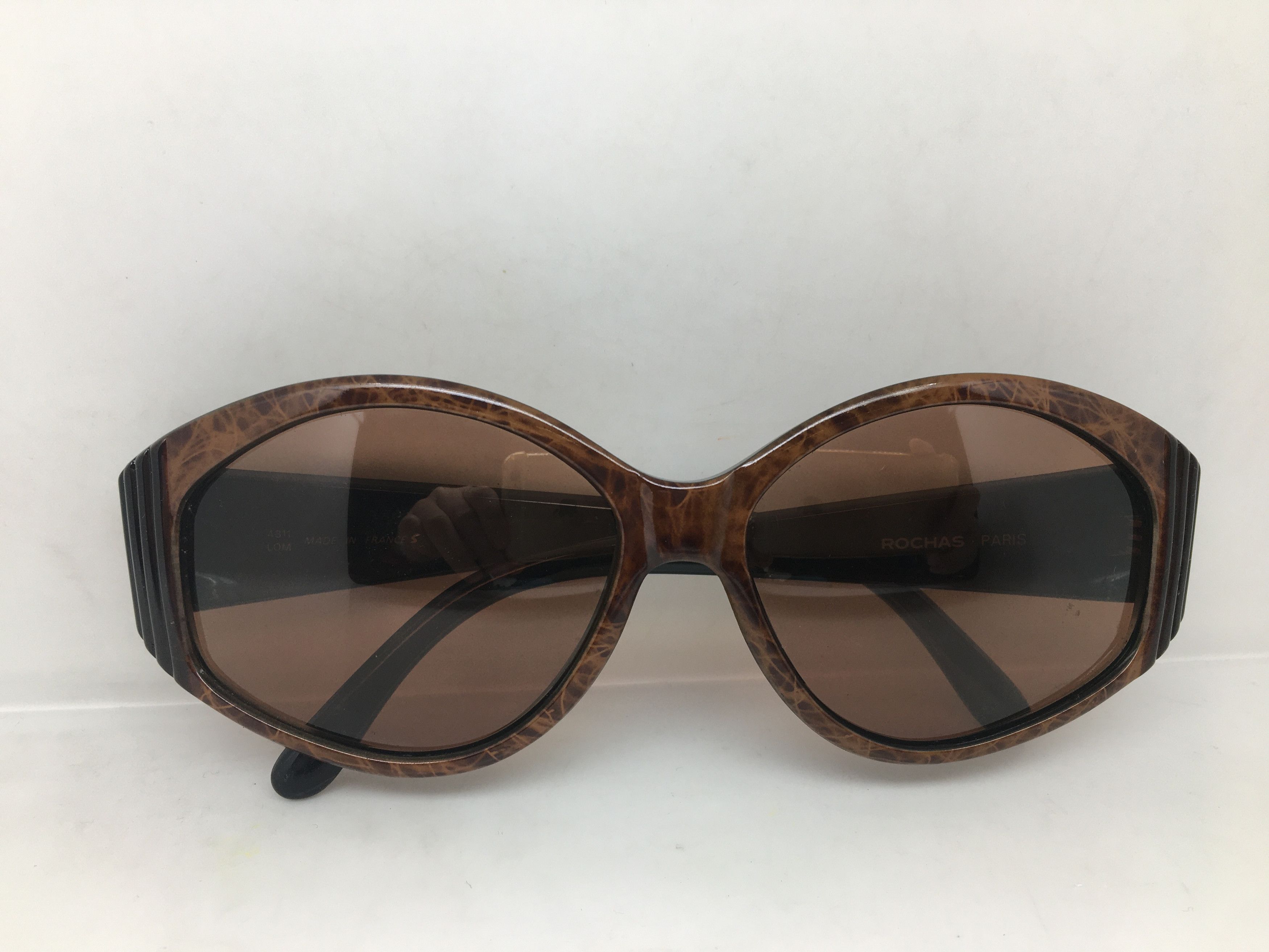 Rochas Vinatge 80s Rochas 4311 LOM Paris Sunglasses Frame Size ONE SIZE - 8 Thumbnail