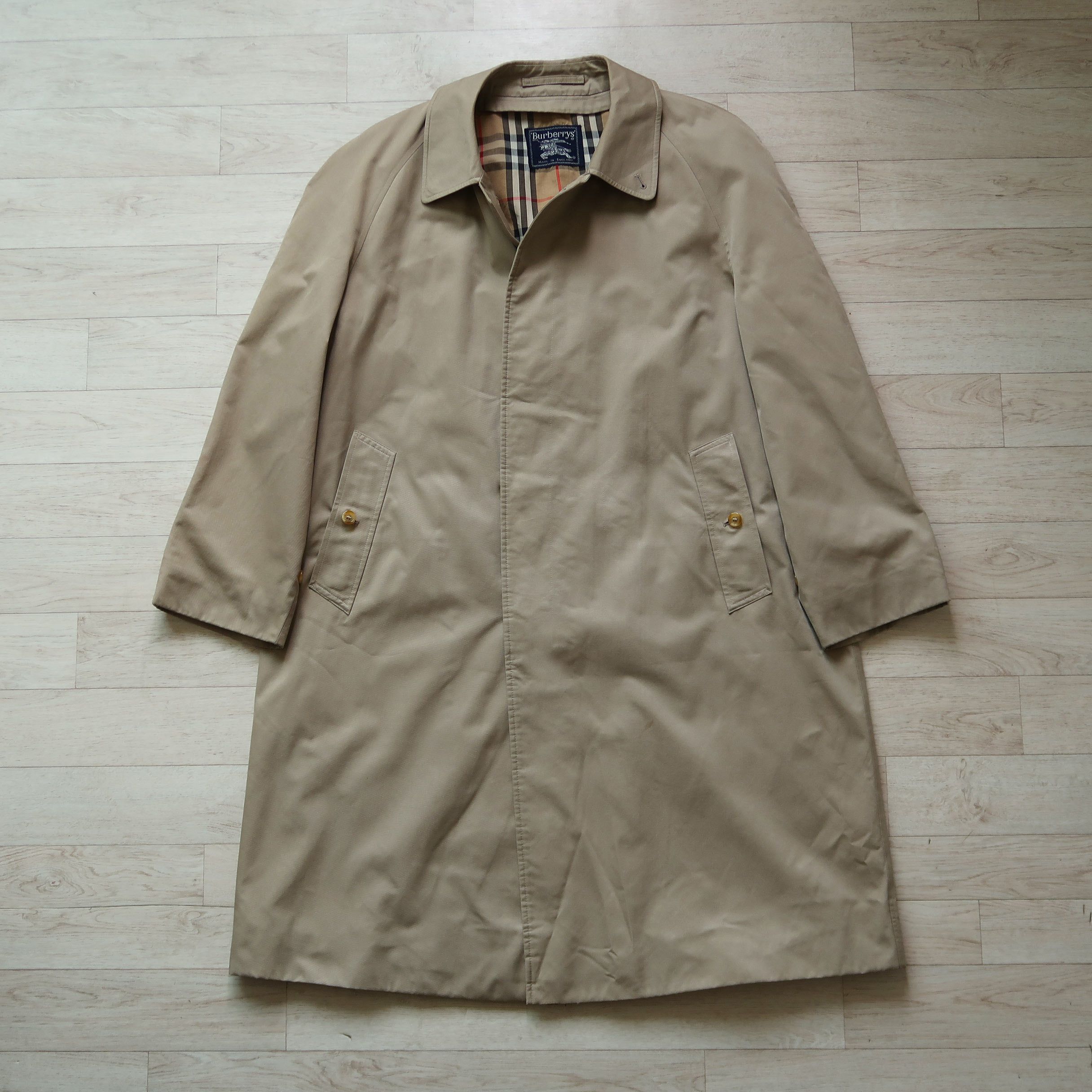 Burberry Vintage Burberry Trench Coat Size US L / EU 52-54 / 3 - 1 Thumbnail