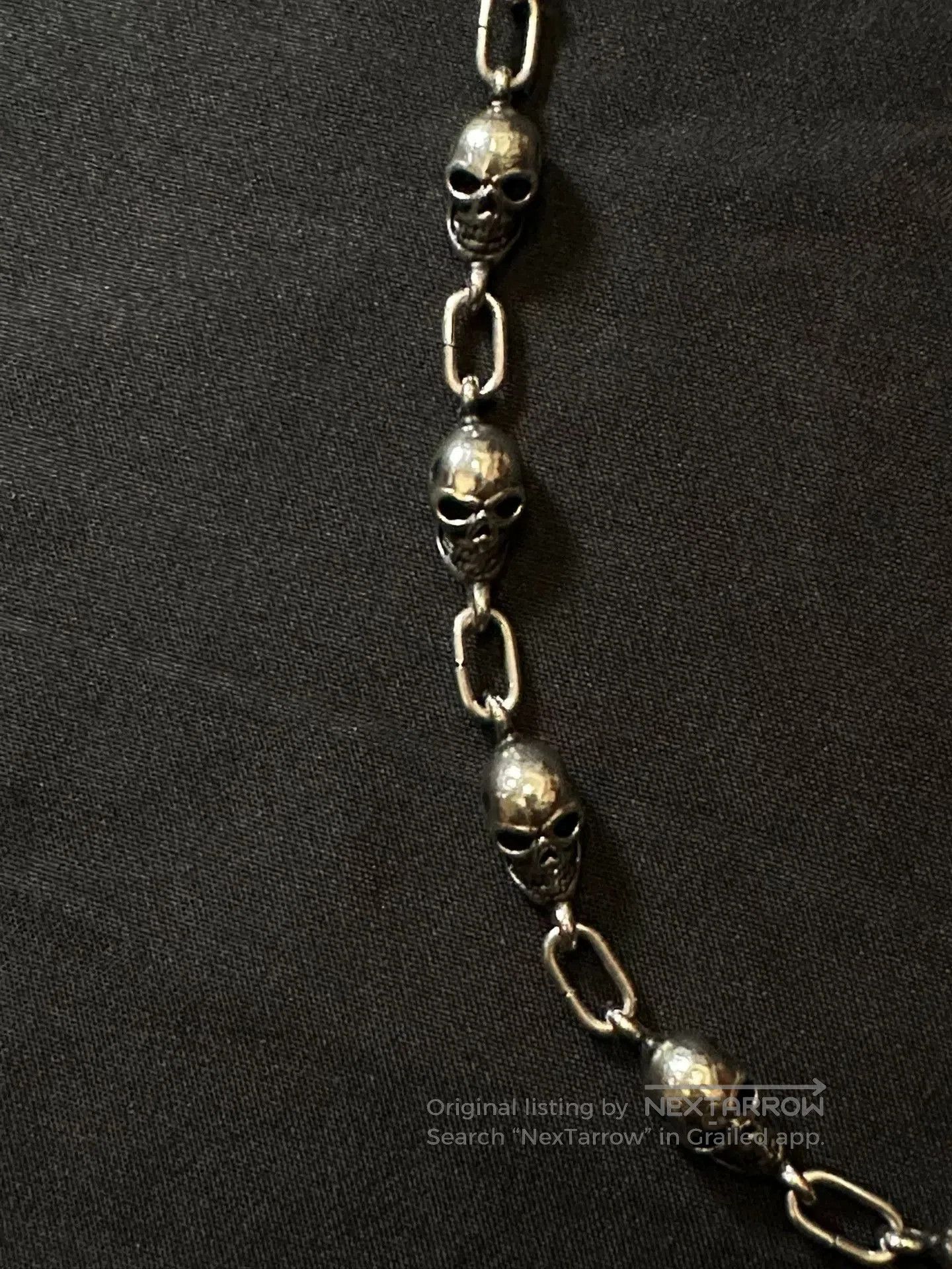 Vintage vintage skull chain from japan 00s. Size ONE SIZE - 5 Thumbnail
