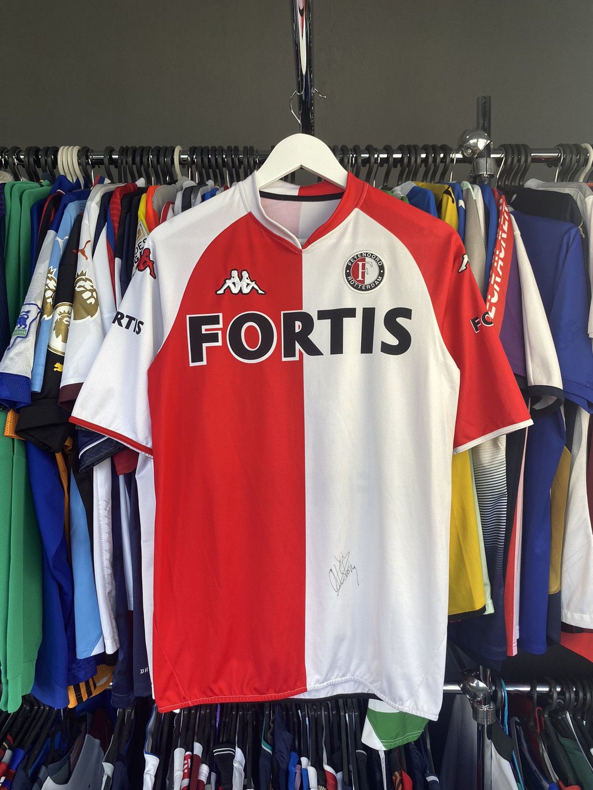 Kappa 2007/08 KAPPA FEYENOORD ROTTERDAM SOCCER FOOTBALL JERSEY Size US M / EU 48-50 / 2 - 1 Thumbnail